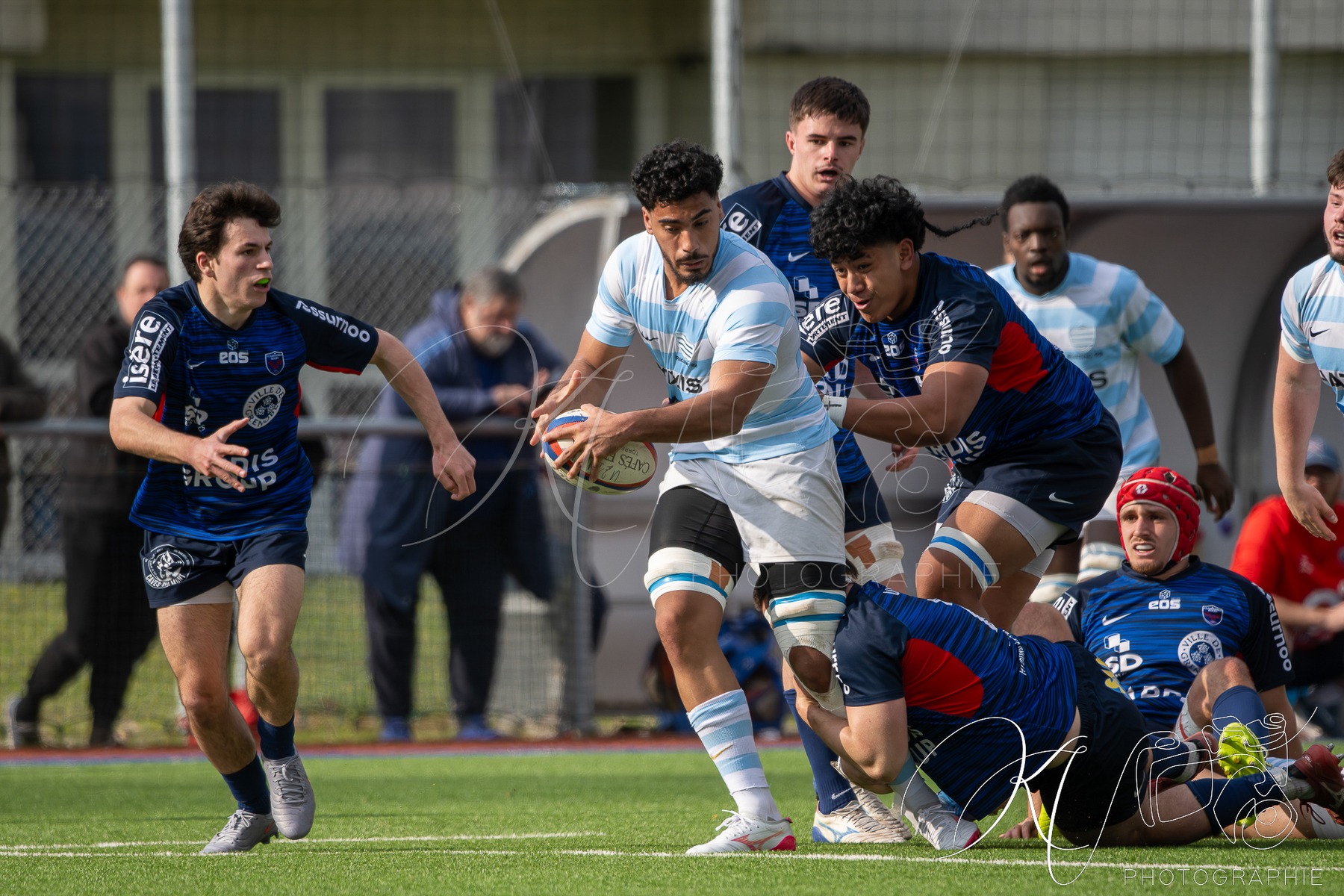  FC Grenoble Rugby - Racing 92 - Rugby - FFR 2026 - Espoirs - FC Grenoble vs Racing 92 (#FFR26EFCGR3) Photo by: Karine Valentin | Siuxy Sports 2026-03-21