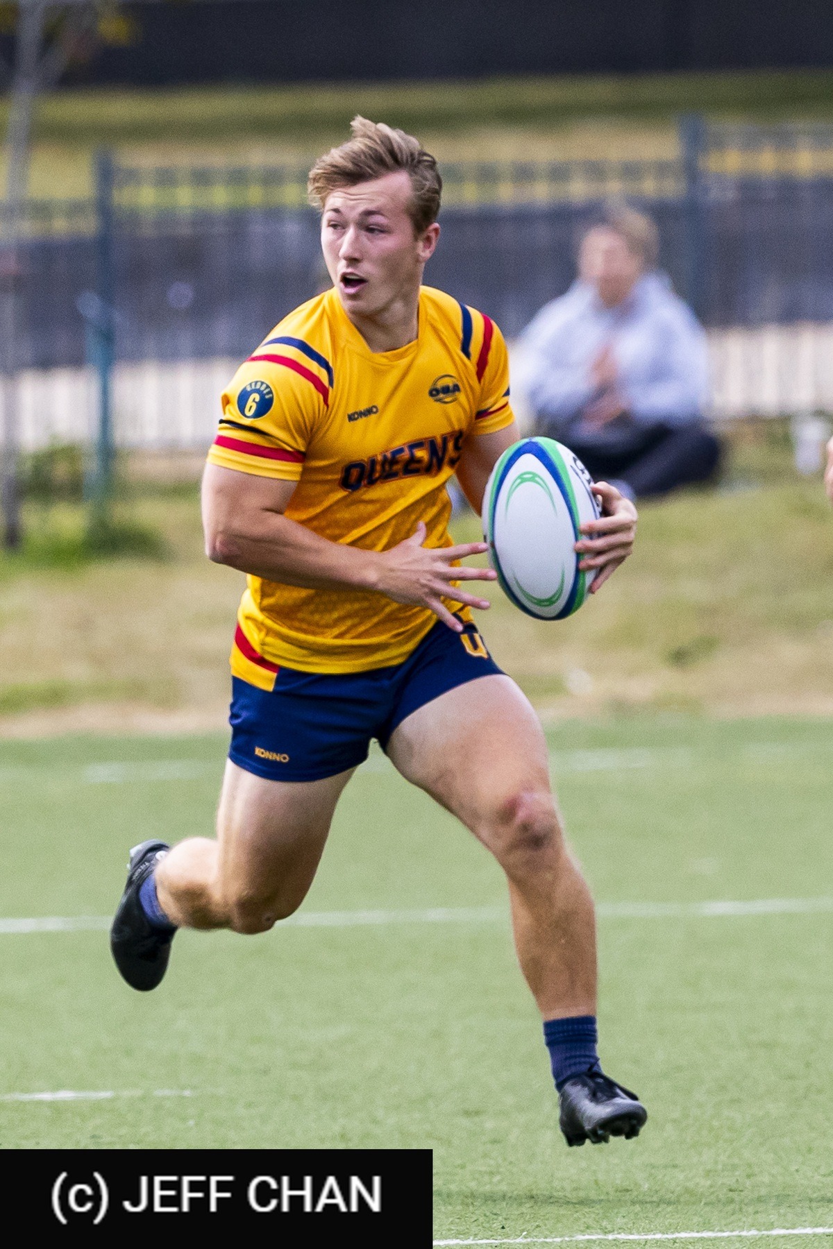  Queen's University - Wilfrid Laurier University - Rugby - OUA 2023 Queen's vs Laurier (#OUA23QULA09) Photo by: Jeff Chan | Siuxy Sports 2023-09-23