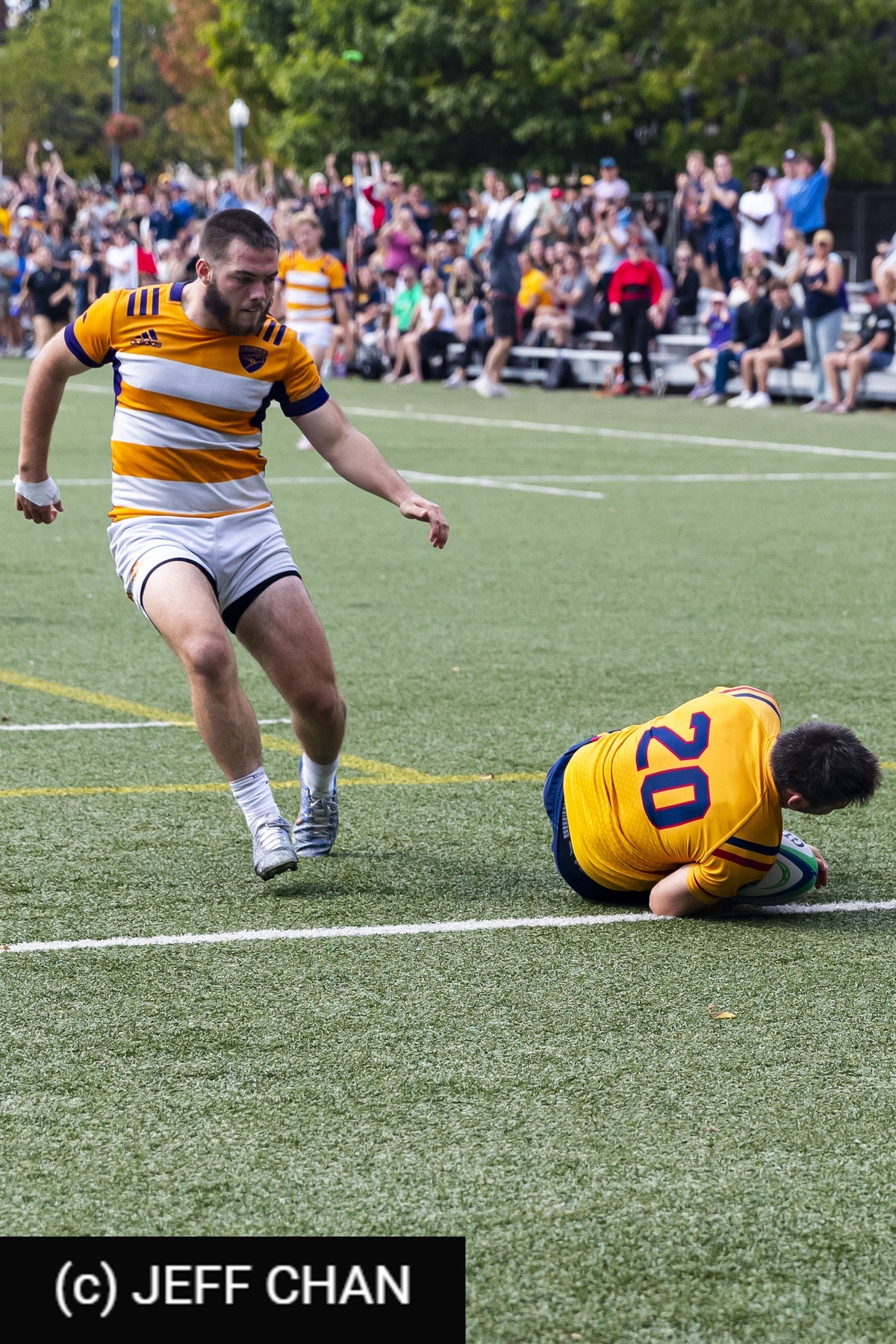  Queen's University - Wilfrid Laurier University - Rugby - OUA 2023 Queen's vs Laurier (#OUA23QULA09) Photo by: Jeff Chan | Siuxy Sports 2023-09-23