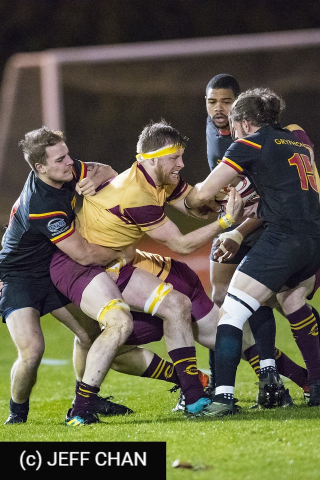 Marcello WAINWRIGHT -  University of Guelph - Université Concordia - Rugby - CANUMENS 2018 - U Guelph vs Concordia U by Jeff Chan (#CANUMENS1801) Photo by: Jeff Chan | Siuxy Sports 2018-11-23