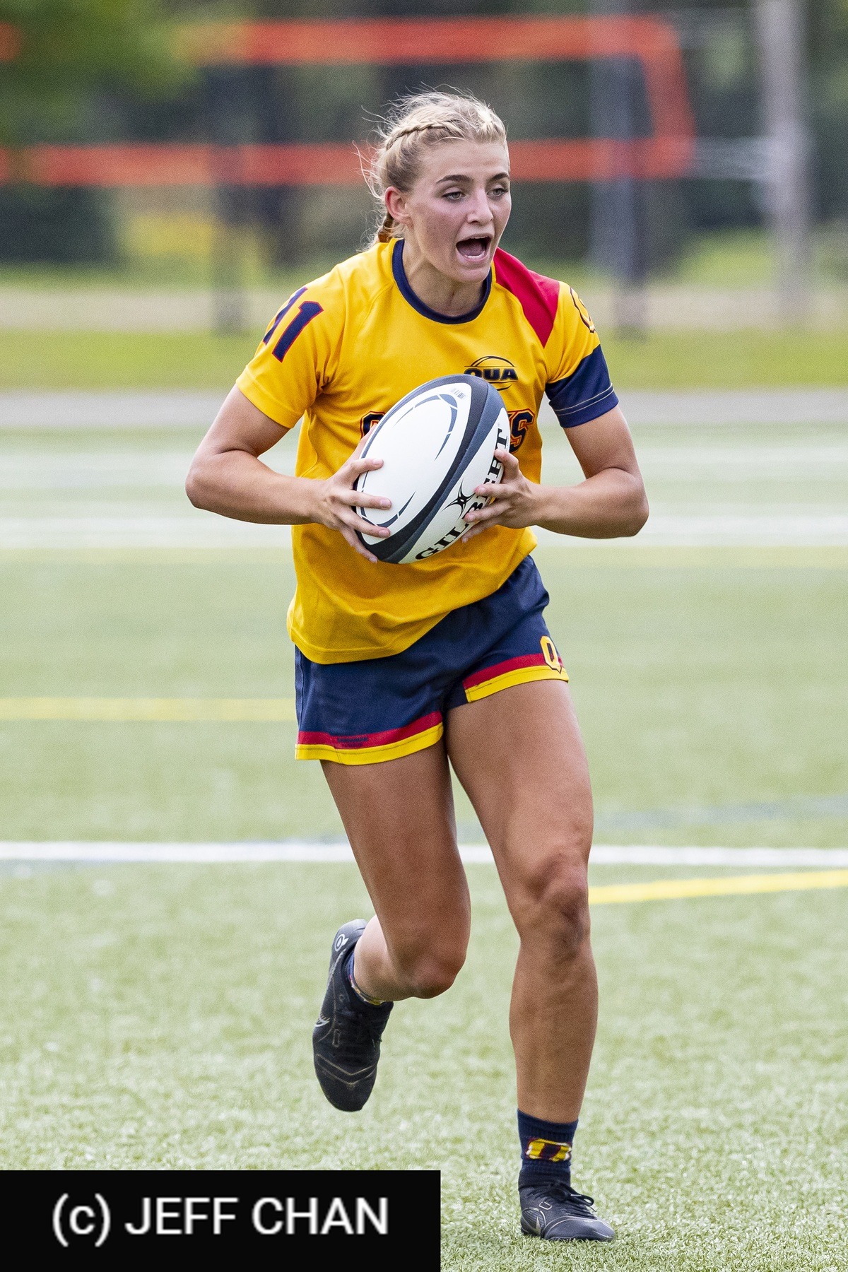  Queen's University - Trent University - Rugby - OUA 2023 Queen's (W) vs Trent (#OUW23QWTR09) Photo by: Jeff Chan | Siuxy Sports 2023-09-02