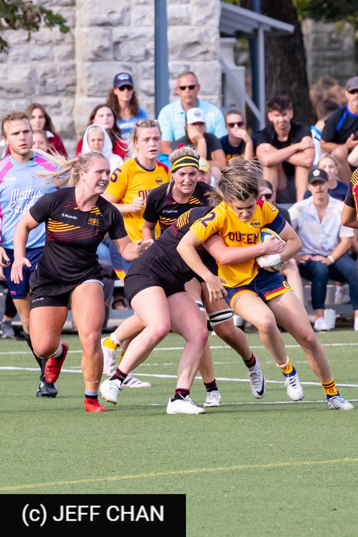  Queen's University - University of Guelph - Rugby - OUA 2023 Queen's (W) vs Guelph (#OUW23QWGU09) Photo by: Jeff Chan | Siuxy Sports 2023-09-23