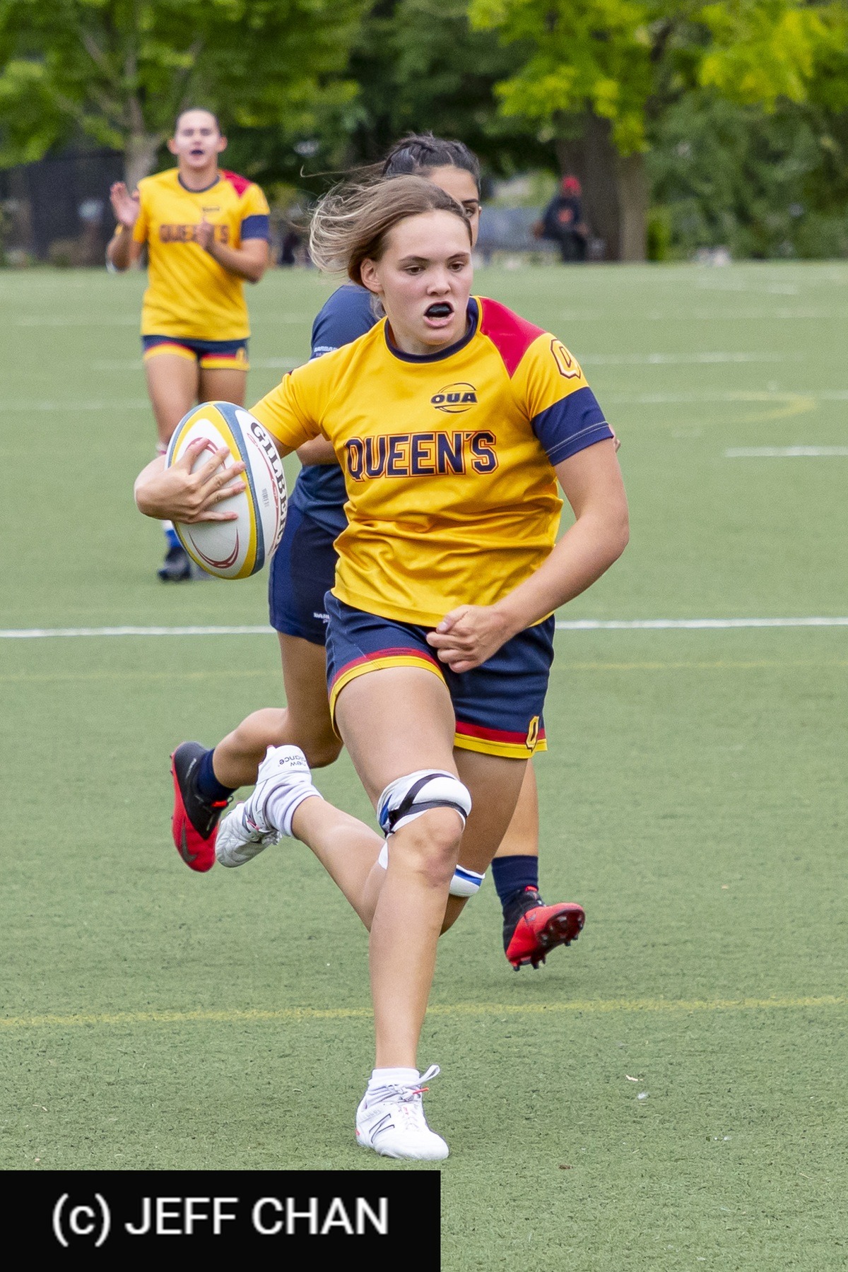  Queen's University - University of Toronto - Rugby - OUA 2023 Queen's (W) vs Toronto (#OUW23QWUT09) Photo by: Jeff Chan | Siuxy Sports 2023-09-09