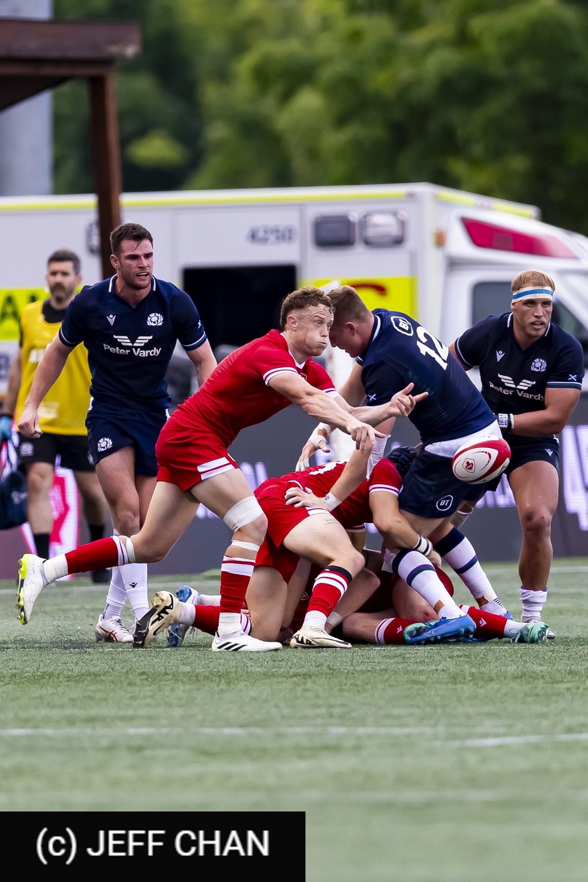  Canada Rugby XV M - Scotland national rugby union team - Rugby - Canada vs Scotland - 2024 TD Place - Post Game - by Jeff Chan (#CANSCO240709) Photo by: Jeff Chan | Siuxy Sports 2024-07-06