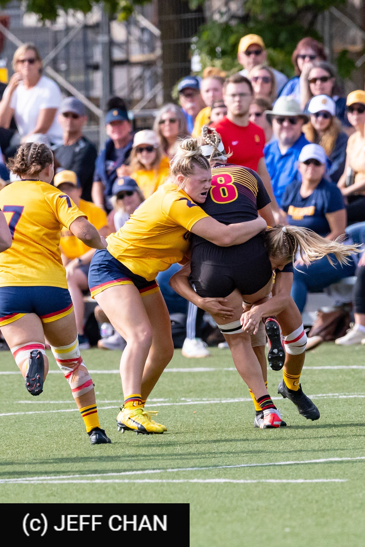  Queen's University - University of Guelph - Rugby - OUA 2023 Queen's (W) vs Guelph (#OUW23QWGU09) Photo by: Jeff Chan | Siuxy Sports 2023-09-23