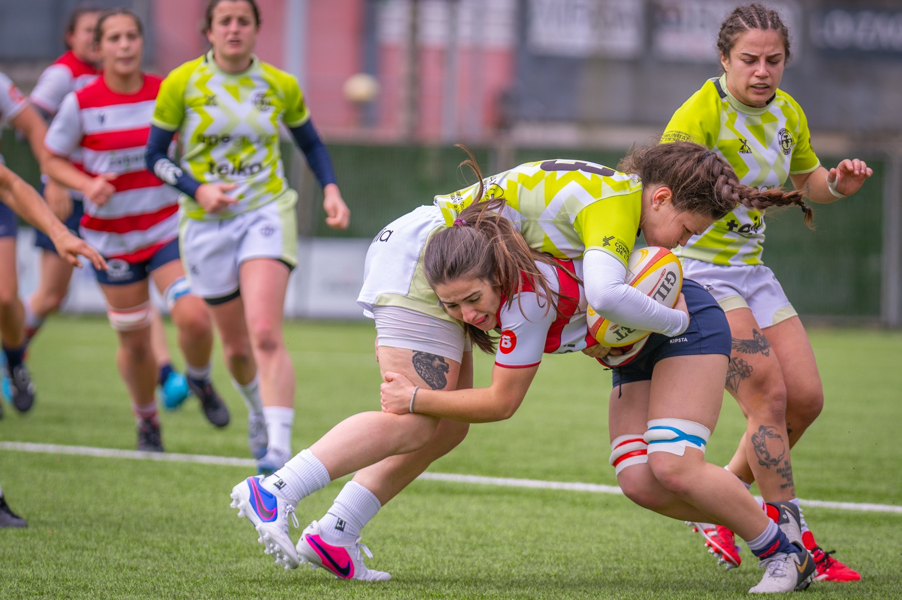  Universitario Bilbao Rugby - Rugby Turia - Rugby - FER 2026 - Copa de la Reina - Cuartos de final - U Bilbao Neskak vs Turia (#FER26CRUBNT04) Photo by: Fredy Monfoto | Siuxy Sports 2026-04-19