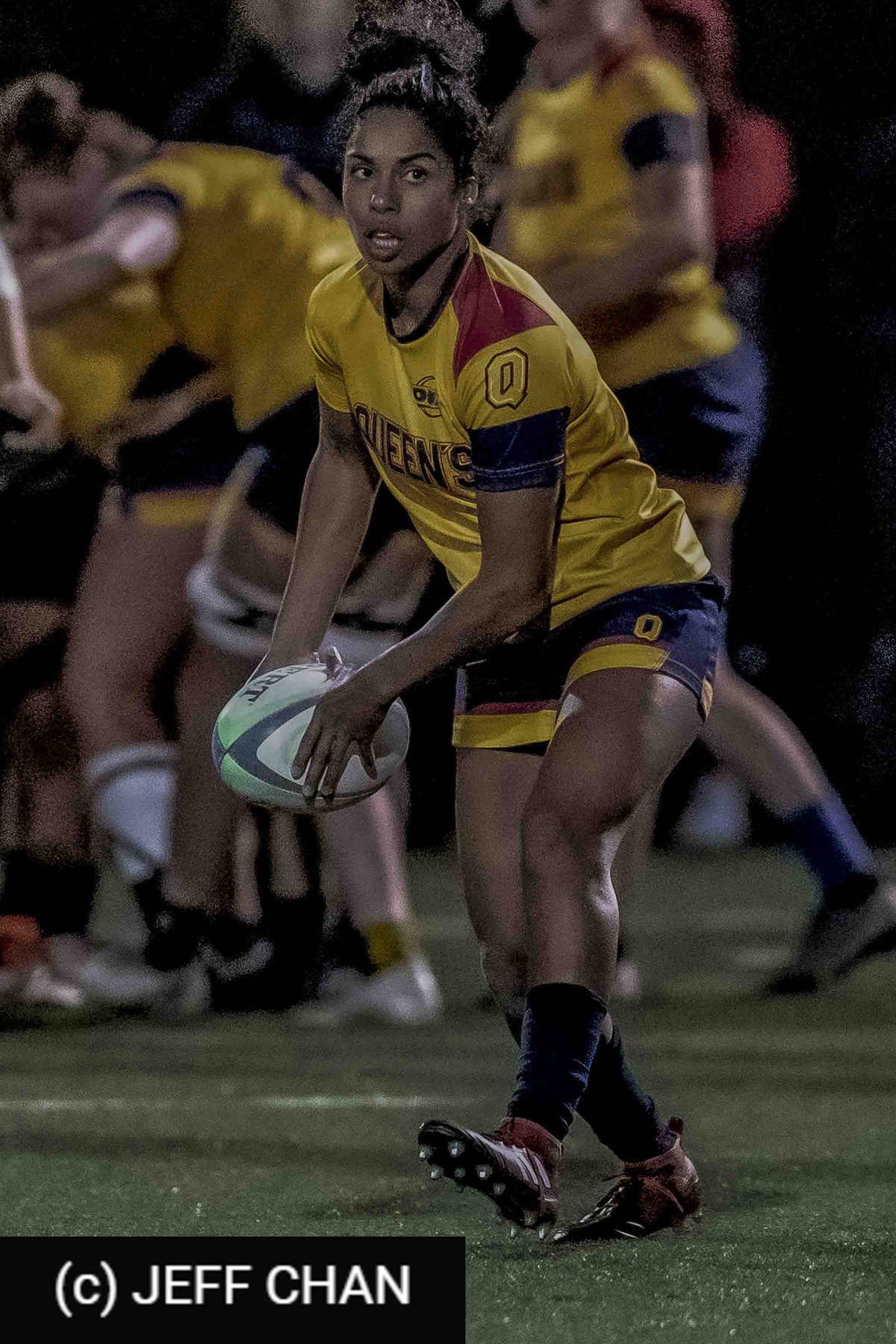  Queen's University - Trent University - Rugby - OUA 2022 Queen's (W) vs Trent (#OUW22QWTR10) Photo by: Jeff Chan | Siuxy Sports 2022-10-07