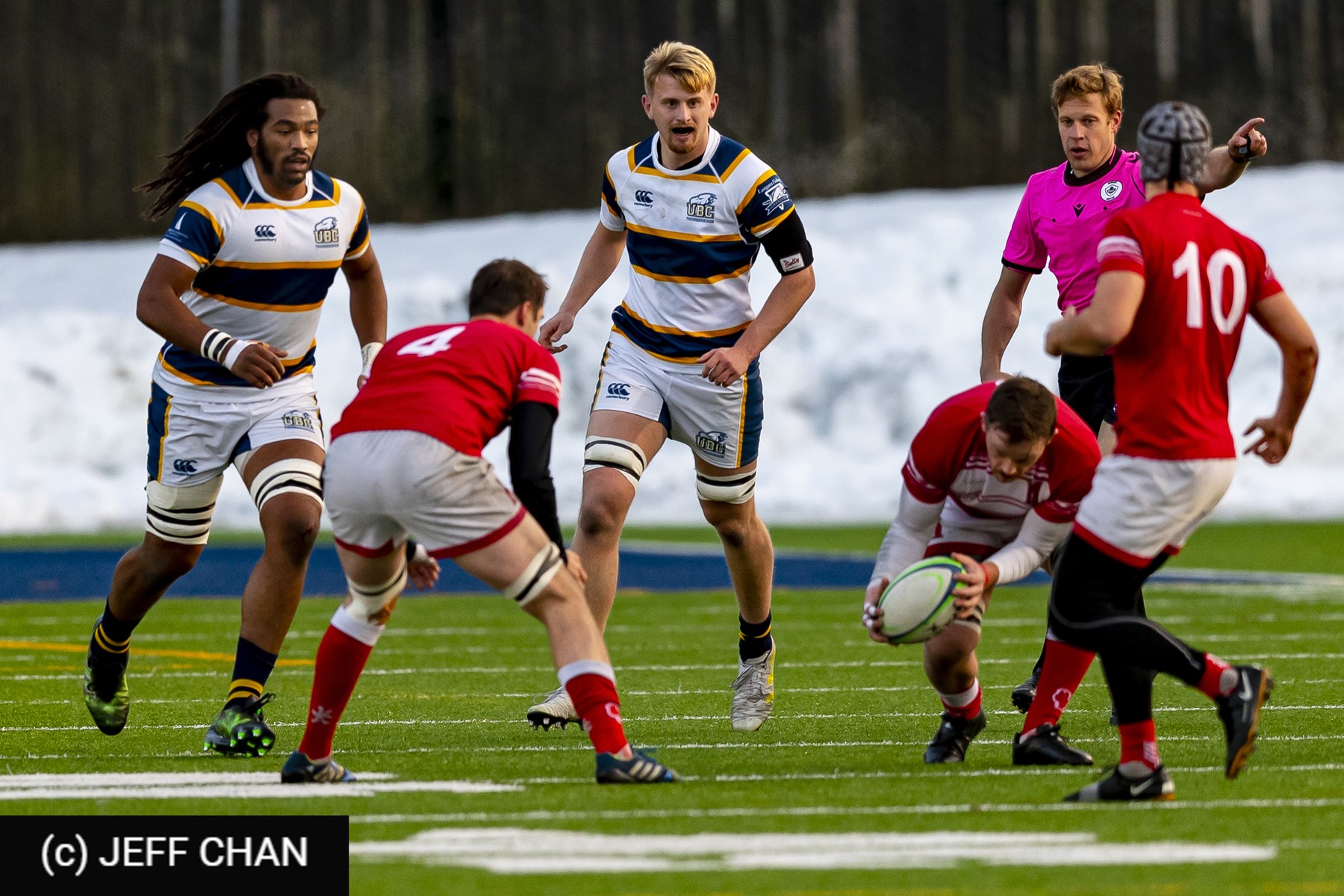 Hillyard CARSON - Izzak KELLY -  University of British Columbia - Université McGill - Rugby - CANUMENS 2022 - U British Columbia vs McGill U - Gold Game by Jeff Chan (#CANUMENS2212) Photo by: Jeff Chan | Siuxy Sports 2022-12-04