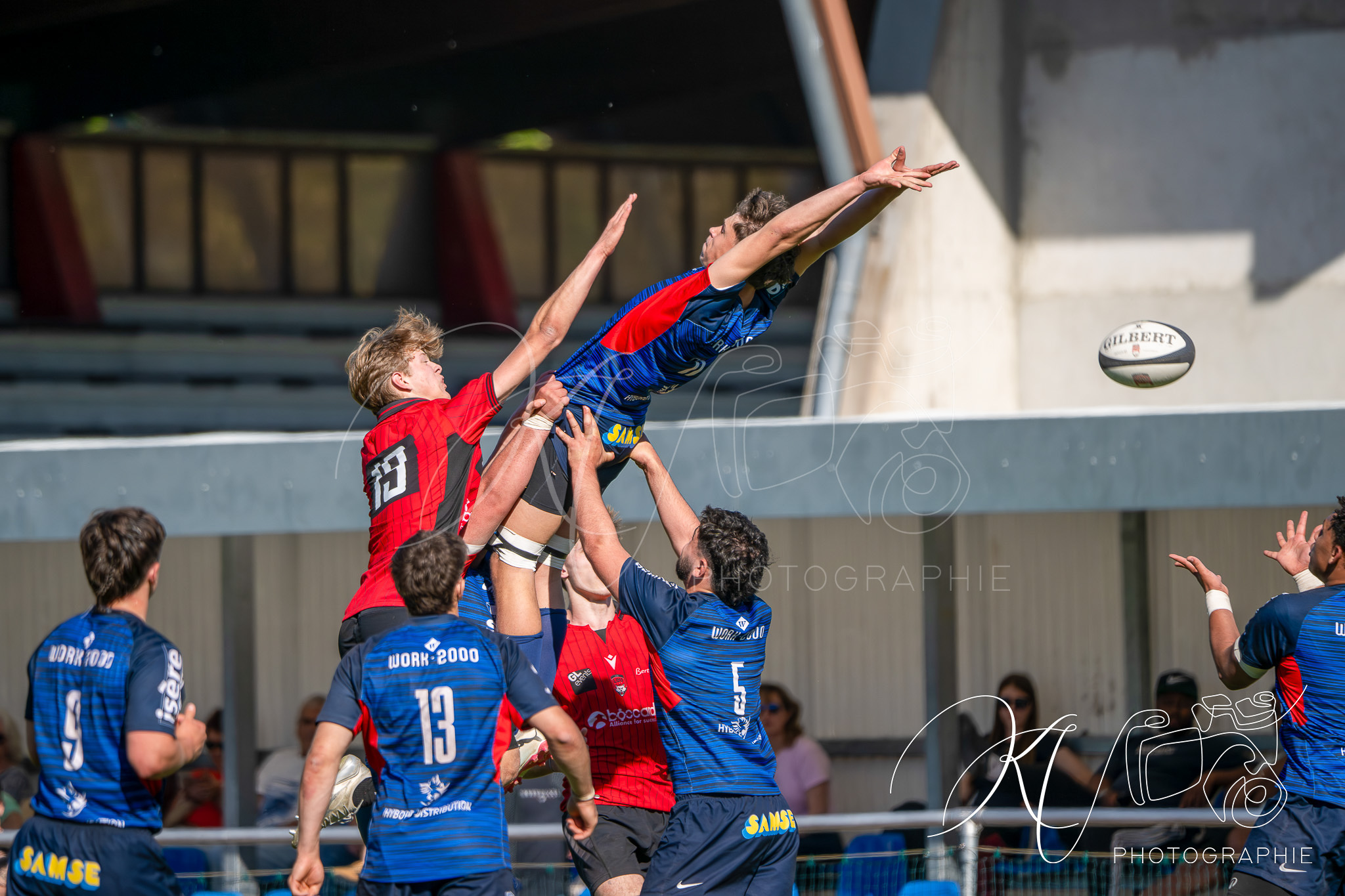  FC Grenoble Rugby - Lyon Olympique Universitaire - Rugby - FFR 2026 - Crabos - FC Grenoble vs Lyon Olympique Universitaire (#FFR26CRFCGLO4) Photo by: Karine Valentin | Siuxy Sports 2026-04-18