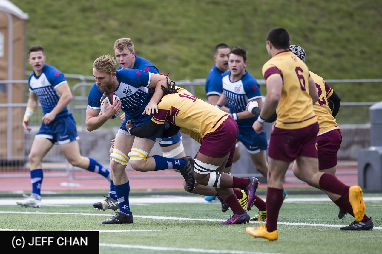 James CARSON - John JUBENVILL -  University of British Columbia - Université Concordia - Rugby - CANUMENS 2017 - Concordia U vs U British COlumbia - by Jeff Chan (#CANUMENS1704) Photo by: Jeff Chan | Siuxy Sports 2017-11-16