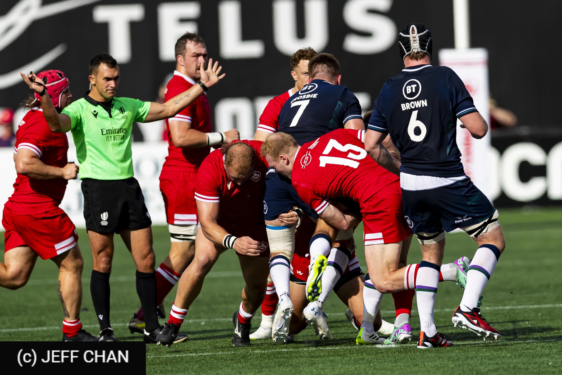  Canada Rugby XV M - Scotland national rugby union team - Rugby - Canada vs Scotland - 2024 TD Place - Post Game - by Jeff Chan (#CANSCO240709) Photo by: Jeff Chan | Siuxy Sports 2024-07-06