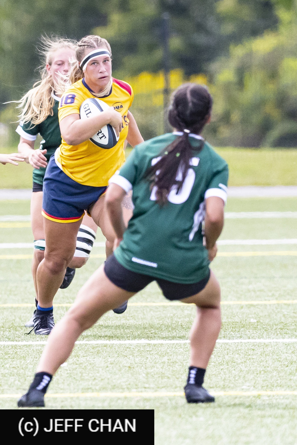  Queen's University - Trent University - Rugby - OUA 2023 Queen's (W) vs Trent (#OUW23QWTR09) Photo by: Jeff Chan | Siuxy Sports 2023-09-02