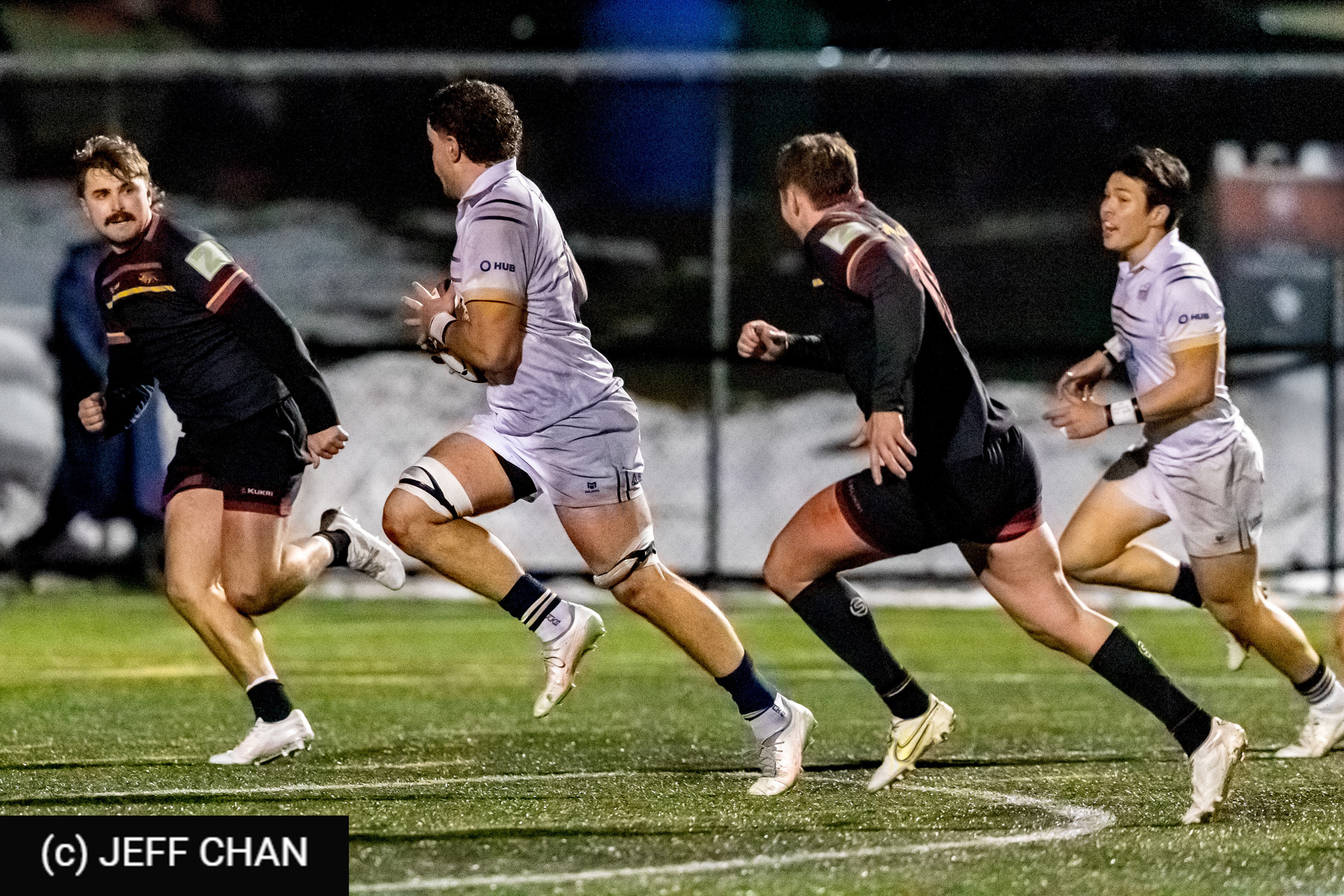 Kobe FAUST -  University of British Columbia - University of Guelph - Rugby - CANUMENS 2025 - University of British Columbia vs University of Guelph - Game#7 by Jeff Chan (#CANUMENS2557) Photo by: Jeff Chan | Siuxy Sports 2025-11-14