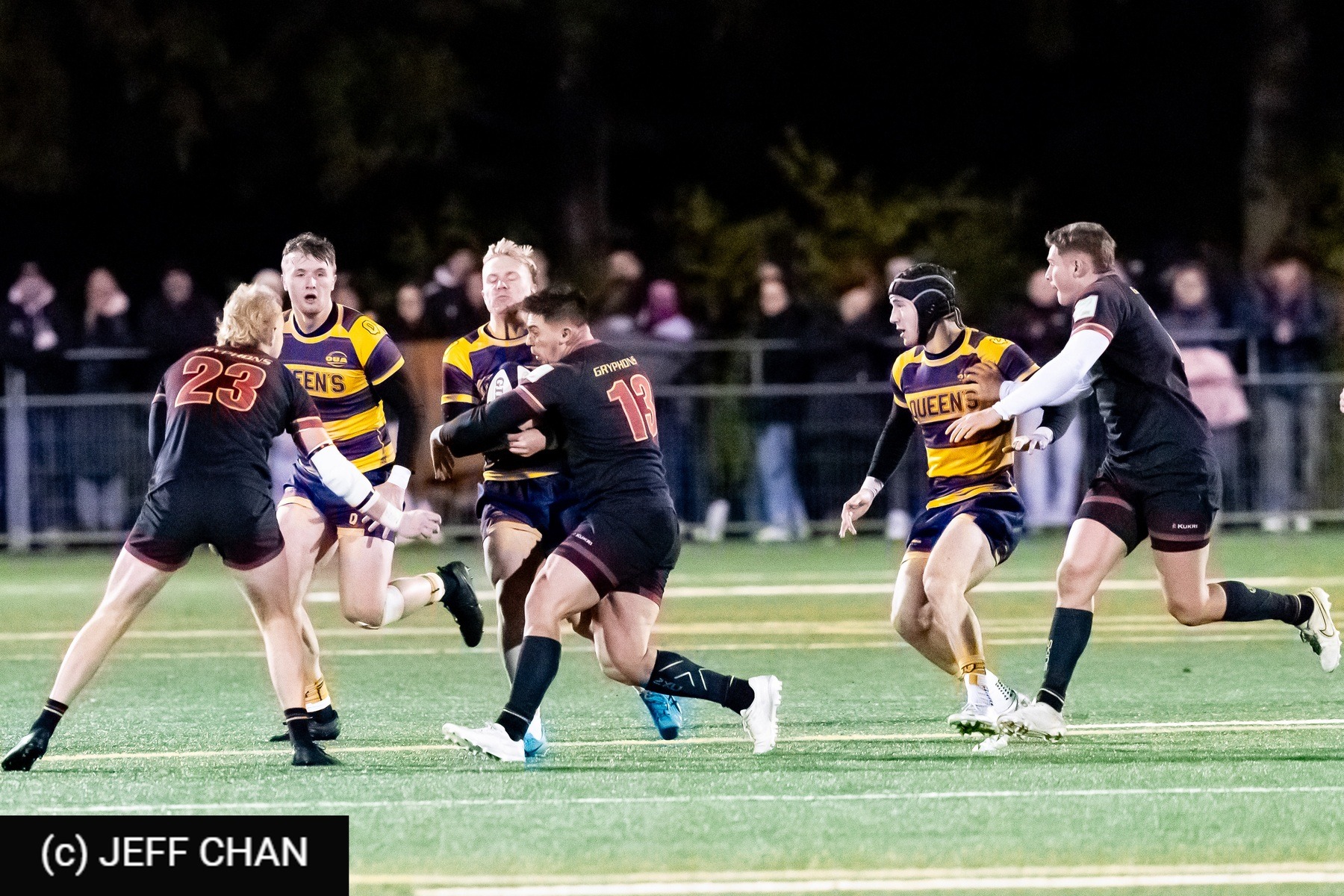  Queen's University - University of Guelph - Rugby - OUA 2025 Queen's vs Guelph Final (#OUA25QUGU11) Photo by: Jeff Chan | Siuxy Sports 2025-11-06