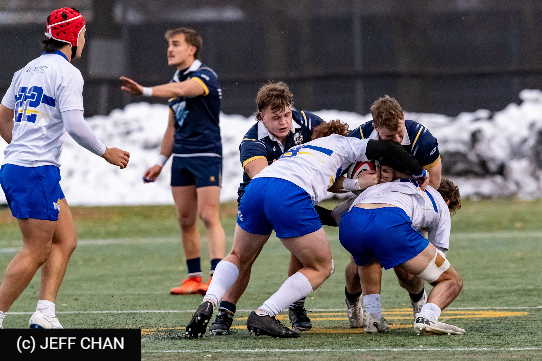 Jacob BLACKWOOD -  University of British Columbia - University of Victoria - Rugby - CANUMENS 2025 -University of British Columbia vs University of Victoria - Game#11 by Jeff Chan (#CANUMENS2561) Photo by: Jeff Chan | Siuxy Sports 2025-11-16