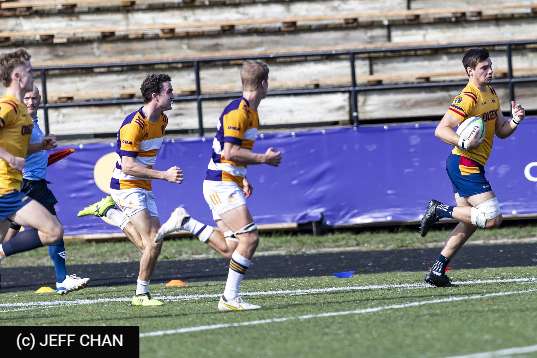  Queen's University - Wilfrid Laurier University - Rugby - OUA 2022 Queen's vs Laurier (#OUA22QULA10) Photo by: Jeff Chan | Siuxy Sports 2022-10-23
