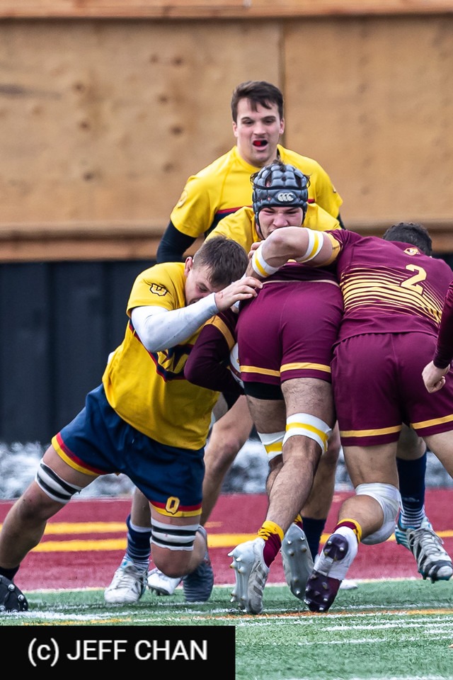 Dylan YOUNG -  Queen's University - Université Concordia - Rugby - CANUMENS 2019 - Queen's U vs Concordia U - Bronze Game by Jeff Chan (#CANUMENS1907) Photo by: Jeff Chan | Siuxy Sports 2019-11-24