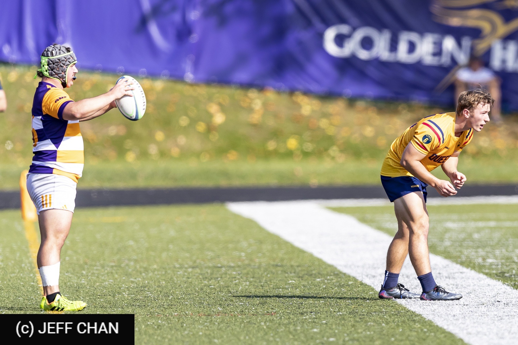  Queen's University - Wilfrid Laurier University - Rugby - OUA 2022 Queen's vs Laurier (#OUA22QULA10) Photo by: Jeff Chan | Siuxy Sports 2022-10-23