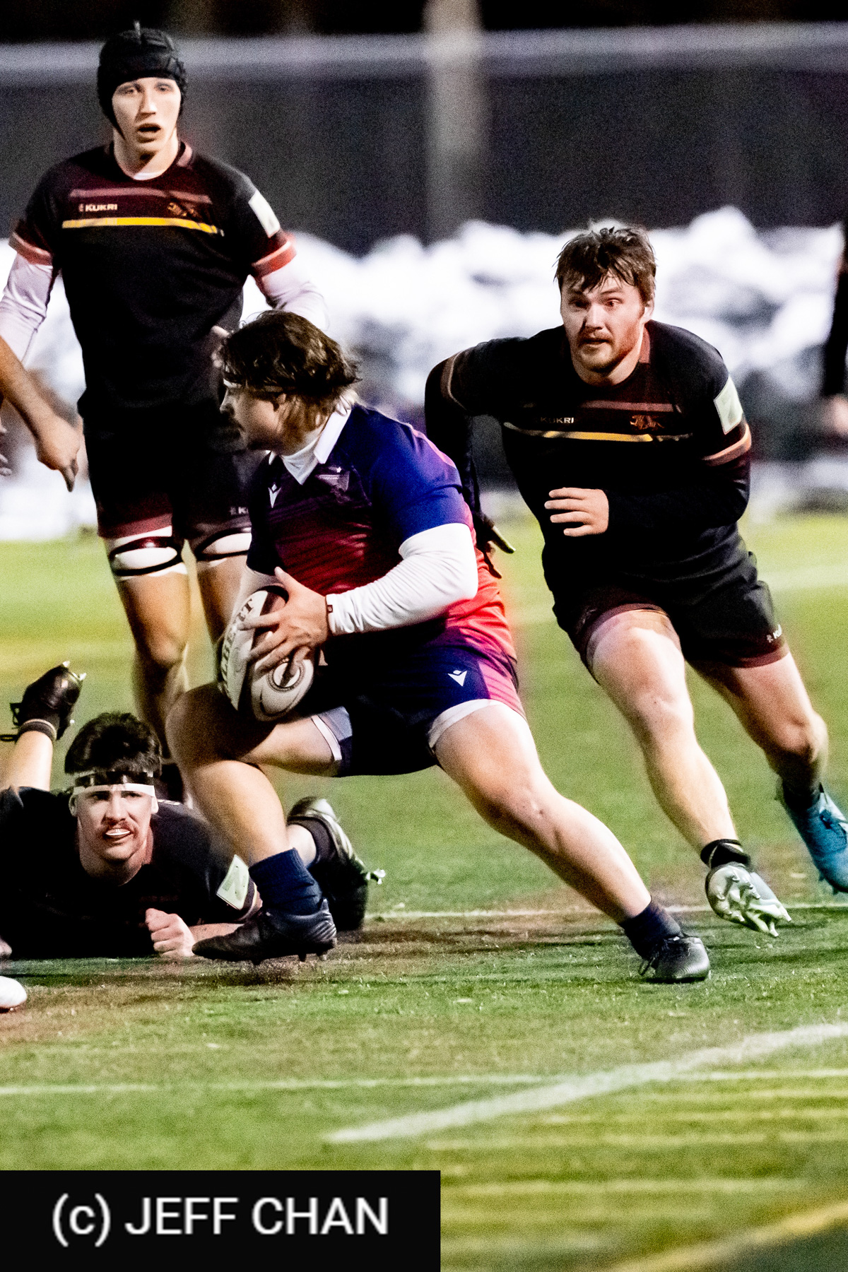 Evan POTTER -  ÉTS (École de technologie supérieure) - University of Guelph - Rugby - CANUMENS 2025 - École de Technologie Supérieure vs University of Guelph - Game#12 Final by Jeff Chan (#CANUMENS2582) Photo by: Jeff Chan | Siuxy Sports 2025-11-16