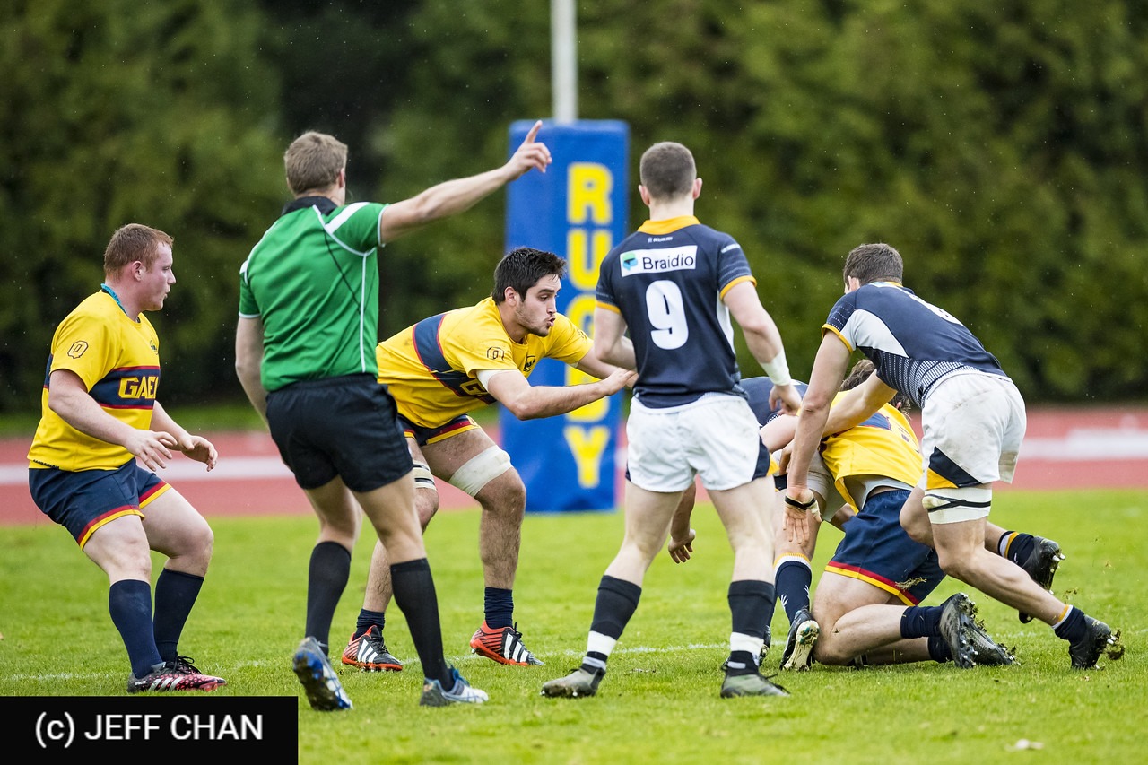 Mihai RUSU -  Queen's University - University of British Columbia - Rugby - CANUMENS 2018 - Queen's U vs U British Columbia - Gold Game by Jeff Chan (#CANUMENS1809) Photo by: Jeff Chan | Siuxy Sports 2018-11-25