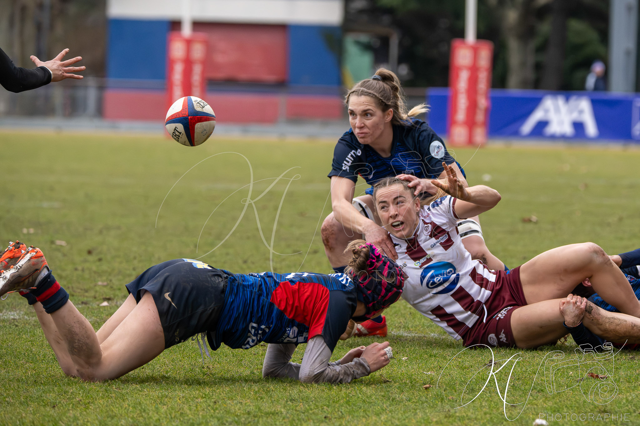  FC Grenoble Rugby - Stade Bordelais - Rugby - FFR 2026 - Elite 1 - FCG Amazones vs Lionnes du Stade Bordelais (#FFR26E1GALB1) Photo by: Karine Valentin | Siuxy Sports 2026-01-25