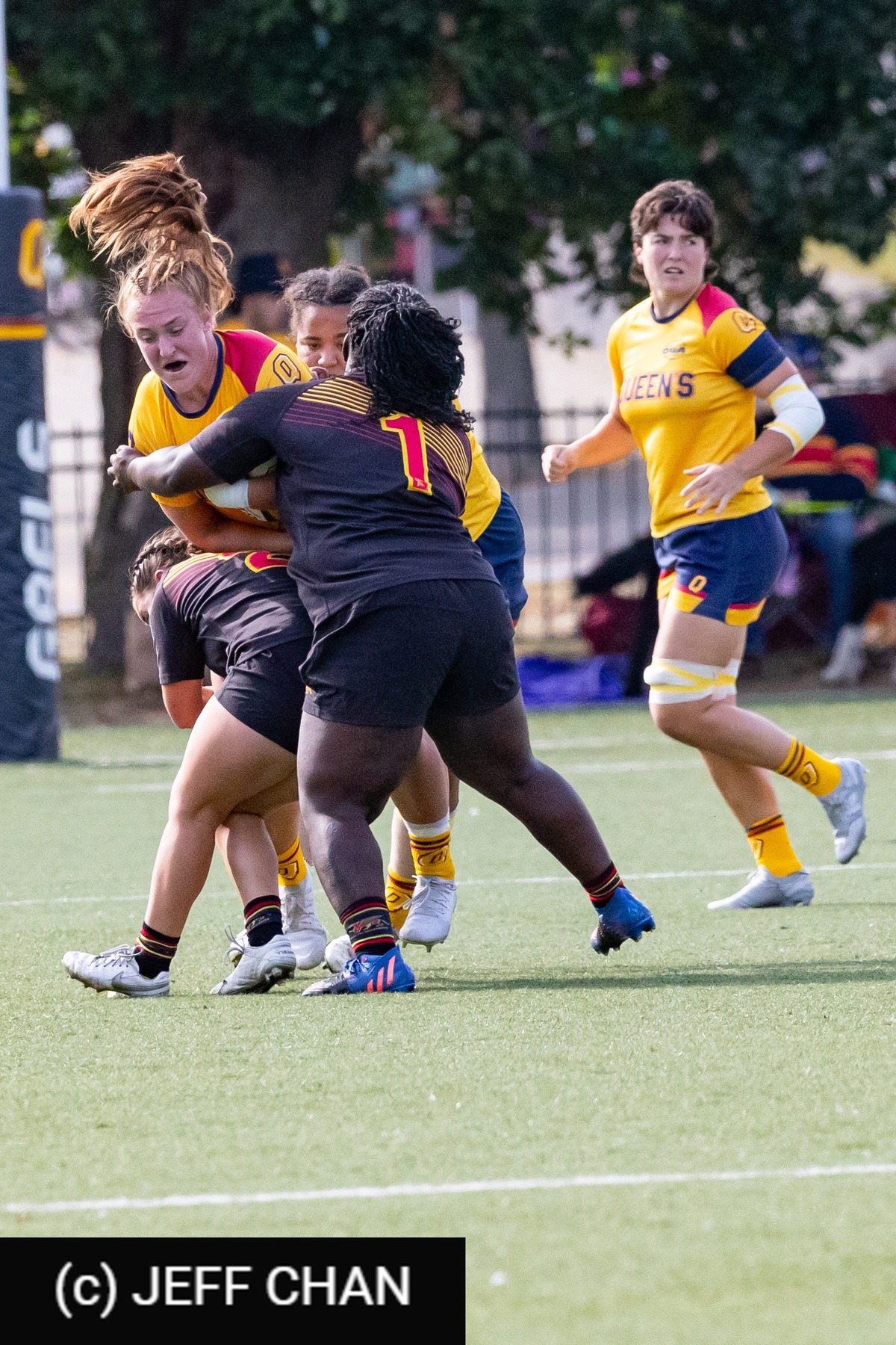 Queen's University - University of Guelph - Rugby - OUA 2023 Queen's (W) vs Guelph (#OUW23QWGU09) Photo by: Jeff Chan | Siuxy Sports 2023-09-23