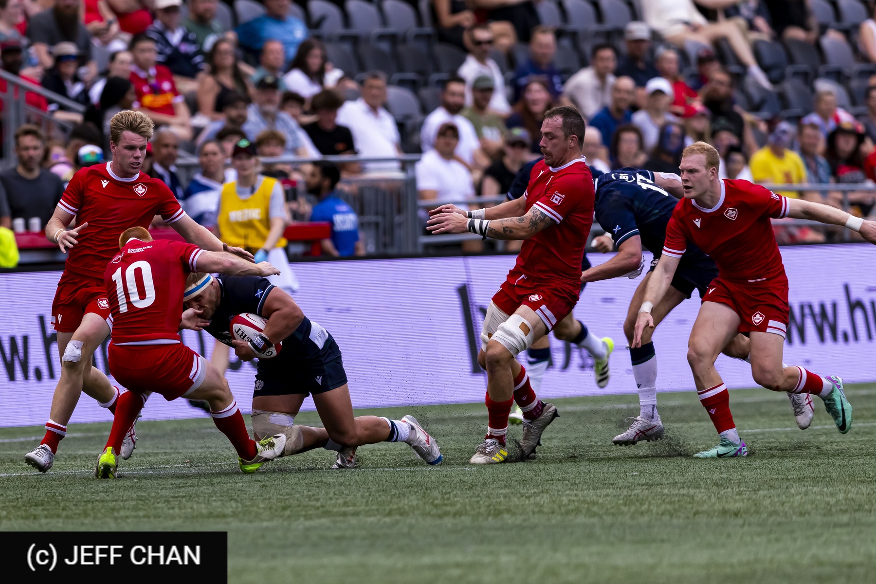  Canada Rugby XV M - Scotland national rugby union team - Rugby - Canada vs Scotland - 2024 TD Place - Post Game - by Jeff Chan (#CANSCO240709) Photo by: Jeff Chan | Siuxy Sports 2024-07-06