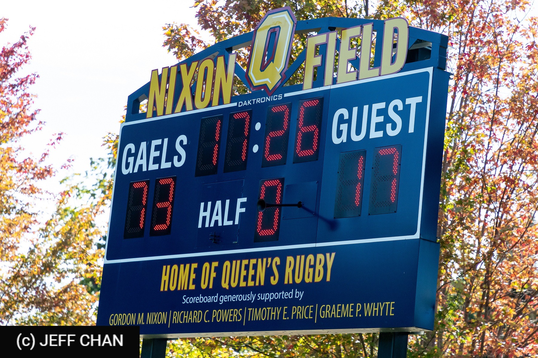  Queen's University - Wilfrid Laurier University - Rugby - OUA 2024 Queen's vs Laurier (#OUA24QULA10) Photo by: Jeff Chan | Siuxy Sports 2024-10-05