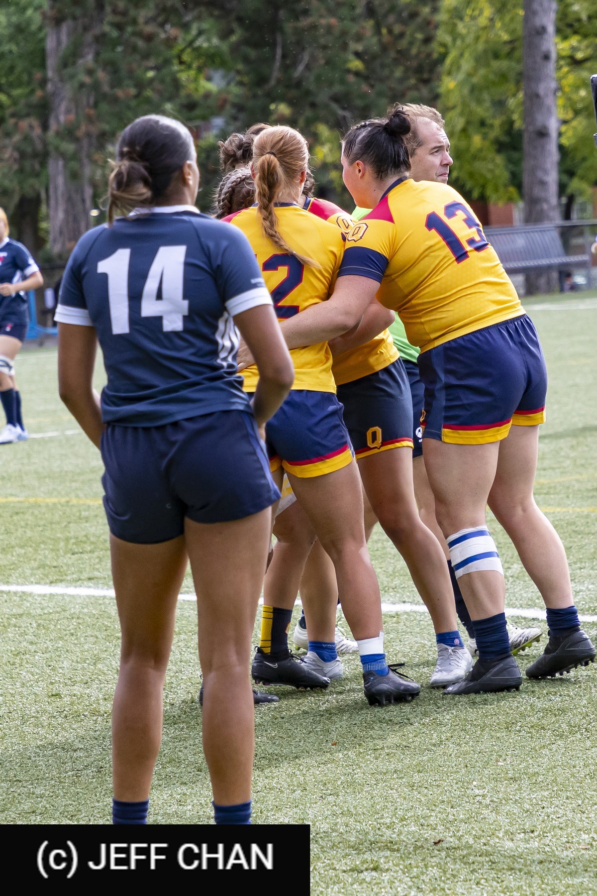  Queen's University - University of Toronto - Rugby - OUA 2023 Queen's (W) vs Toronto (#OUW23QWUT09) Photo by: Jeff Chan | Siuxy Sports 2023-09-09