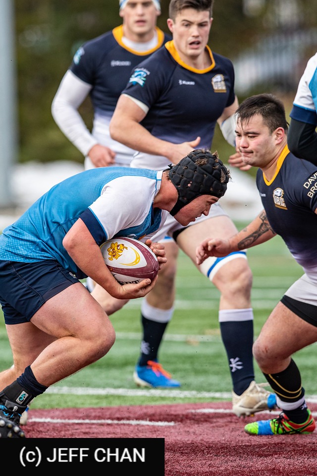 Nick ALLEN - Connor SAMPSON -  University of British Columbia - University of Victoria - Rugby - CANUMENS 2019 - U British Columbia vs U Victoria - Gold Game by Jeff Chan (#CANUMENS1908) Photo by: Jeff Chan | Siuxy Sports 2019-11-24