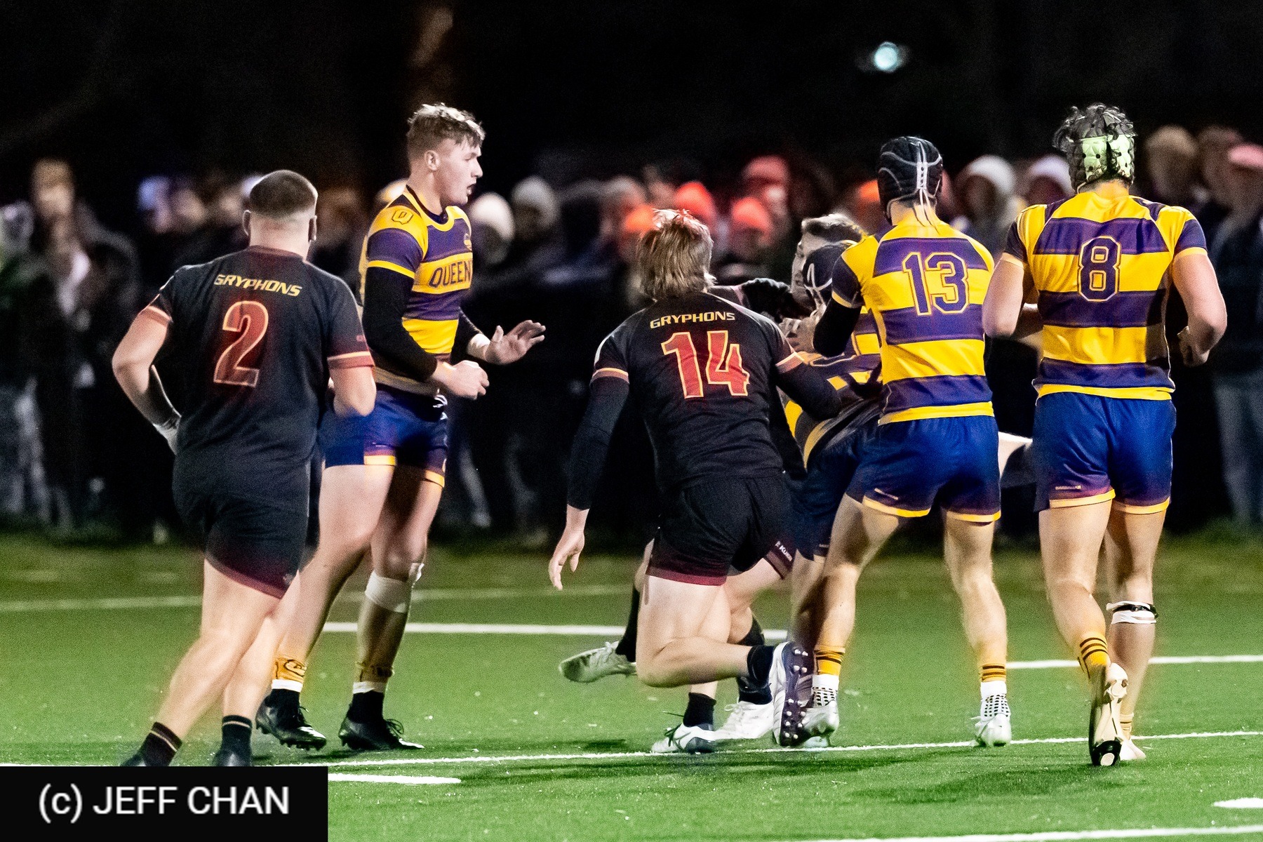  Queen's University - University of Guelph - Rugby - OUA 2025 Queen's vs Guelph Final (#OUA25QUGU11) Photo by: Jeff Chan | Siuxy Sports 2025-11-06