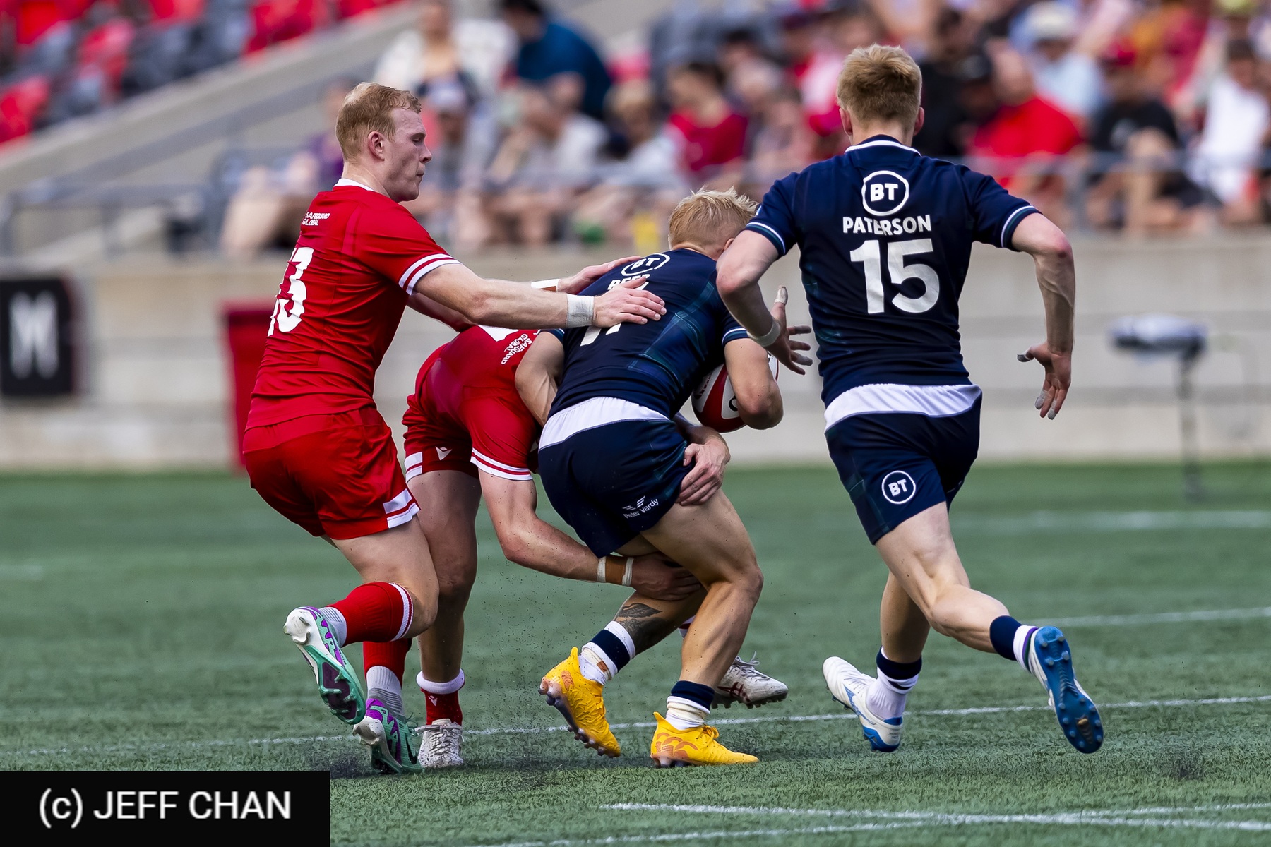  Canada Rugby XV M - Scotland national rugby union team - Rugby - Canada vs Scotland - 2024 TD Place - Post Game - by Jeff Chan (#CANSCO240709) Photo by: Jeff Chan | Siuxy Sports 2024-07-06