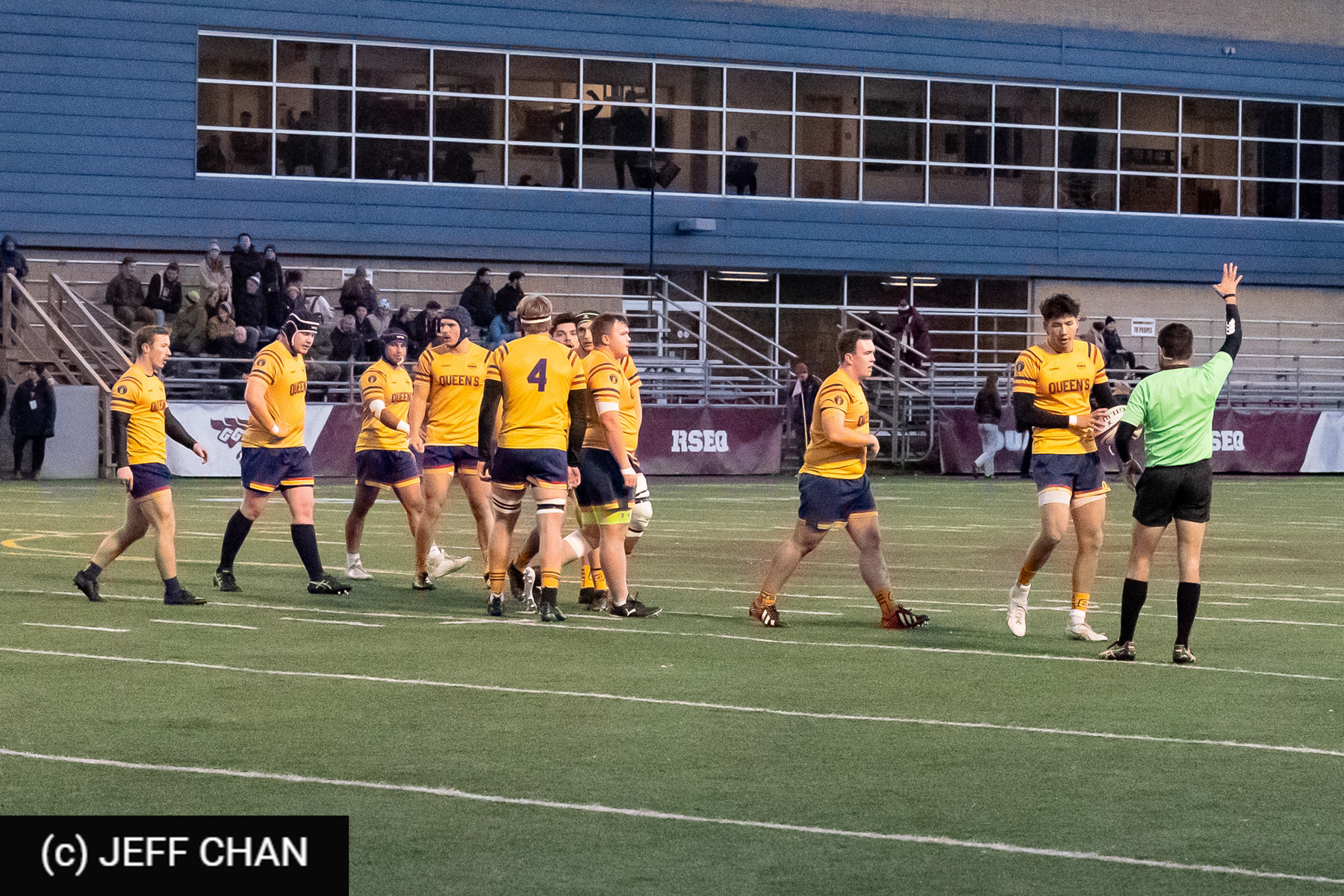 Cameron BUBYN - Marcus D'ACRE - Daniel SVOBODA -  Queen's University - University of Victoria - Rugby - CANUMENS 2024 - Qtr final - Queen's vs UVic by Jeff Chan (#CANUMENS2403) Photo by: Jeff Chan | Siuxy Sports 2024-11-13