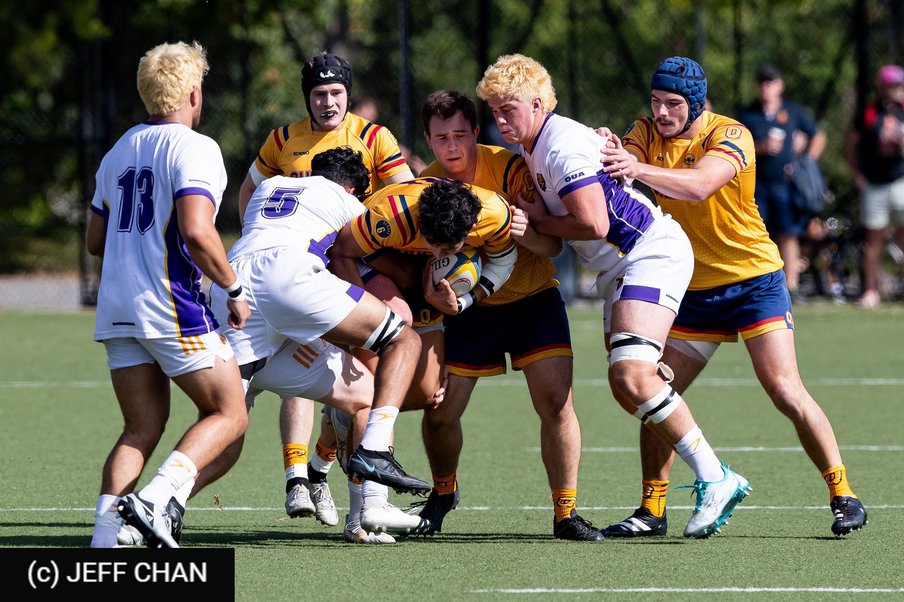  Queen's University - Wilfrid Laurier University - Rugby - OUA 2024 Queen's vs Laurier (#OUA24QULA10) Photo by: Jeff Chan | Siuxy Sports 2024-10-05