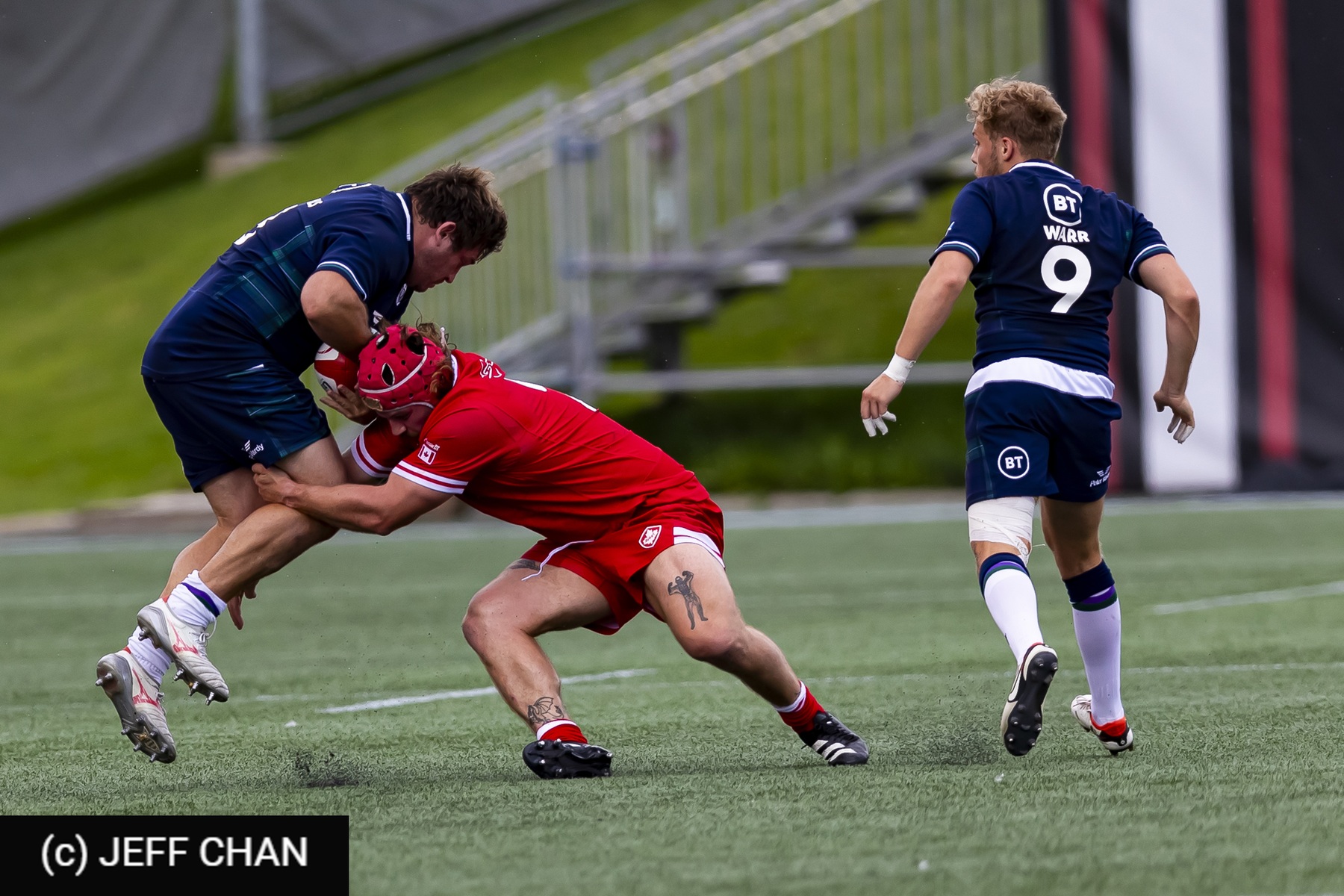  Canada Rugby XV M - Scotland national rugby union team - Rugby - Canada vs Scotland - 2024 TD Place - Post Game - by Jeff Chan (#CANSCO240709) Photo by: Jeff Chan | Siuxy Sports 2024-07-06