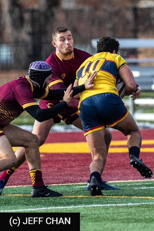Aidan MCMULLAN -  Queen's University - Université Concordia - Rugby - CANUMENS 2019 - Queen's U vs Concordia U - Bronze Game by Jeff Chan (#CANUMENS1907) Photo by: Jeff Chan | Siuxy Sports 2019-11-24