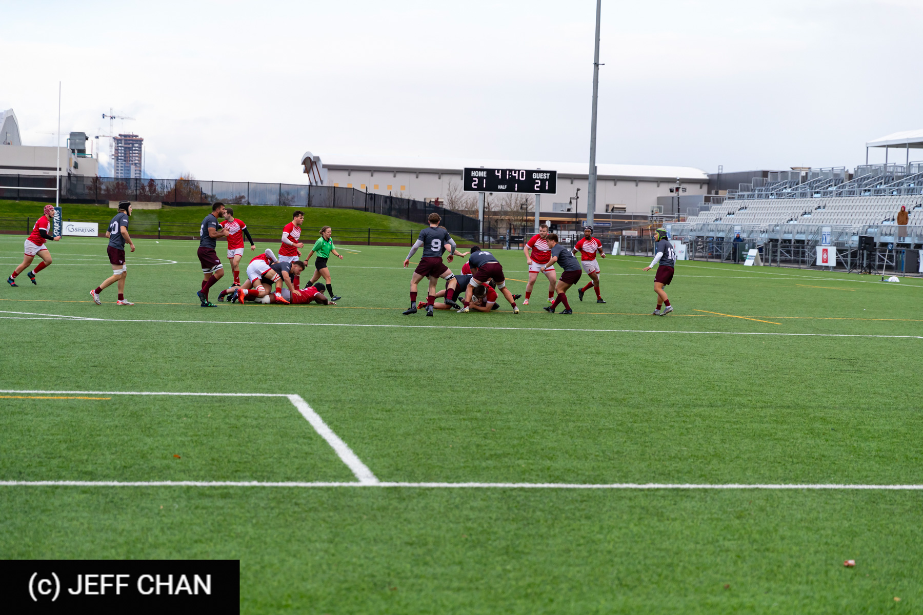  Memorial University of Newfoundland - Université Ottawa - Rugby - CANUMENS 2023 - Quarter final - Memorial vs U Ottawa by Jeff Chan (#CANUMENS2303) Photo by: Jeff Chan | Siuxy Sports 2023-11-15