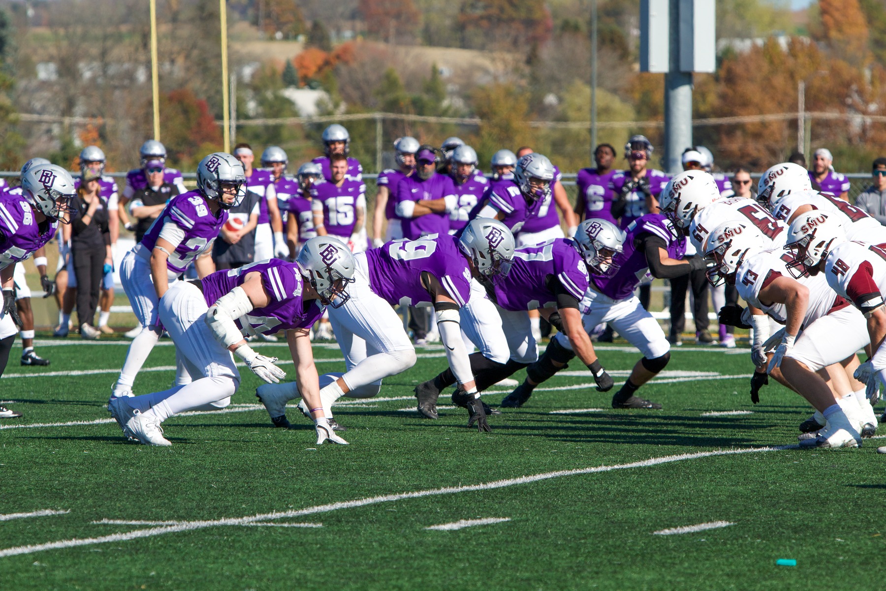  Bishop's University - Saint Mary's University - Football - USPORTS 2025 - Football - Bishop's University vs Saint Mary's University (#USPORTS25FBSM) Photo by: Erin Jefferies | Siuxy Sports 2025-10-11