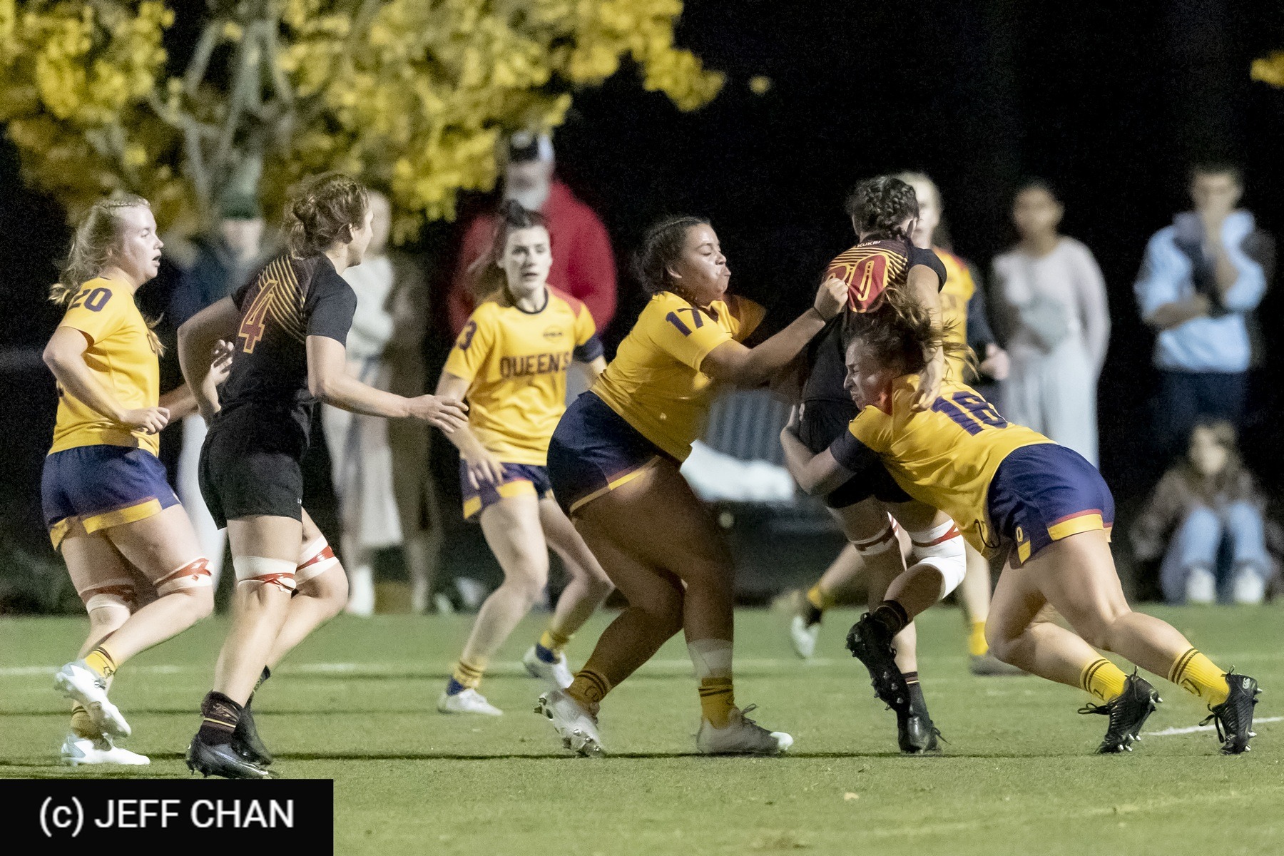  Queen's University - University of Guelph - Rugby - OUA 2023 Queen's (W) vs Guelph Final (#OUW23QWGU10) Photo by: Jeff Chan | Siuxy Sports 2023-10-27
