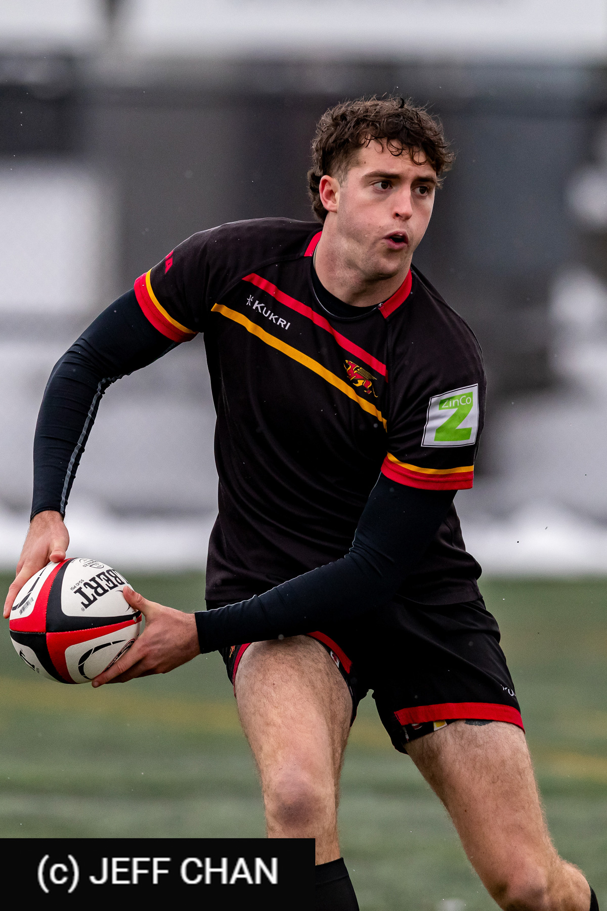 Brenden BLACK -  University of Guelph - University of British Columbia Okanagan - Rugby - CANUMENS 2025 - University of Guelph v University of British Columbia Okanagan - Game#2 by Jeff Chan (#CANUMENS2572) Photo by: Jeff Chan | Siuxy Sports 2025-11-12