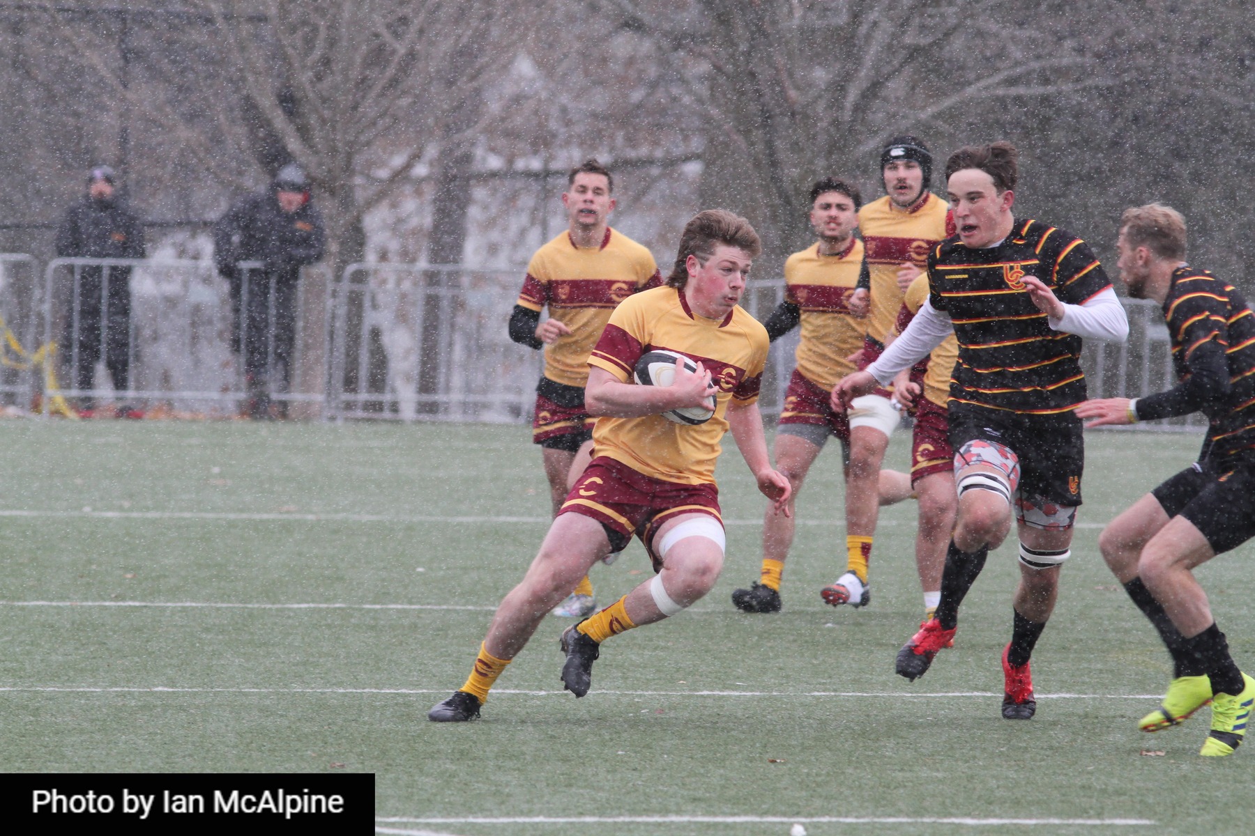 Stanislas BLAZKOWSKI - Nicholas GAGNON -  Université Concordia - University of Calgary - Rugby - CANUMENS 2021 - Concordia U vs Calgary U - by Jeff Chan (#CANUMENS2110) Photo by: Jeff Chan | Siuxy Sports 2021-11-28