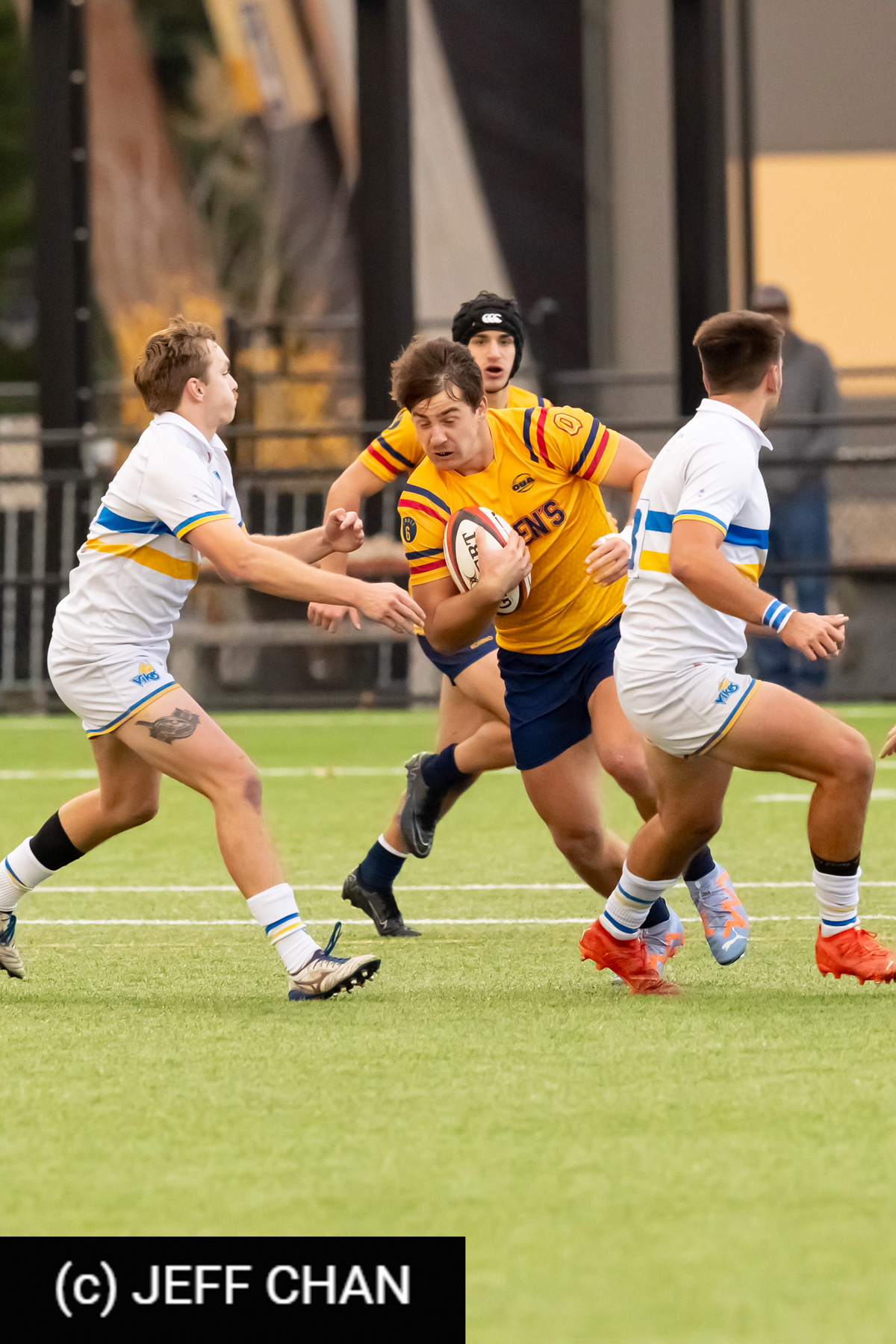 Ben GREENSTEIN -  Queen's University - University of Victoria - Rugby - CANUMENS 2023 - Quarter final - Queen's vs UVic by Jeff Chan (#CANUMENS2301) Photo by: Jeff Chan | Siuxy Sports 2023-11-15