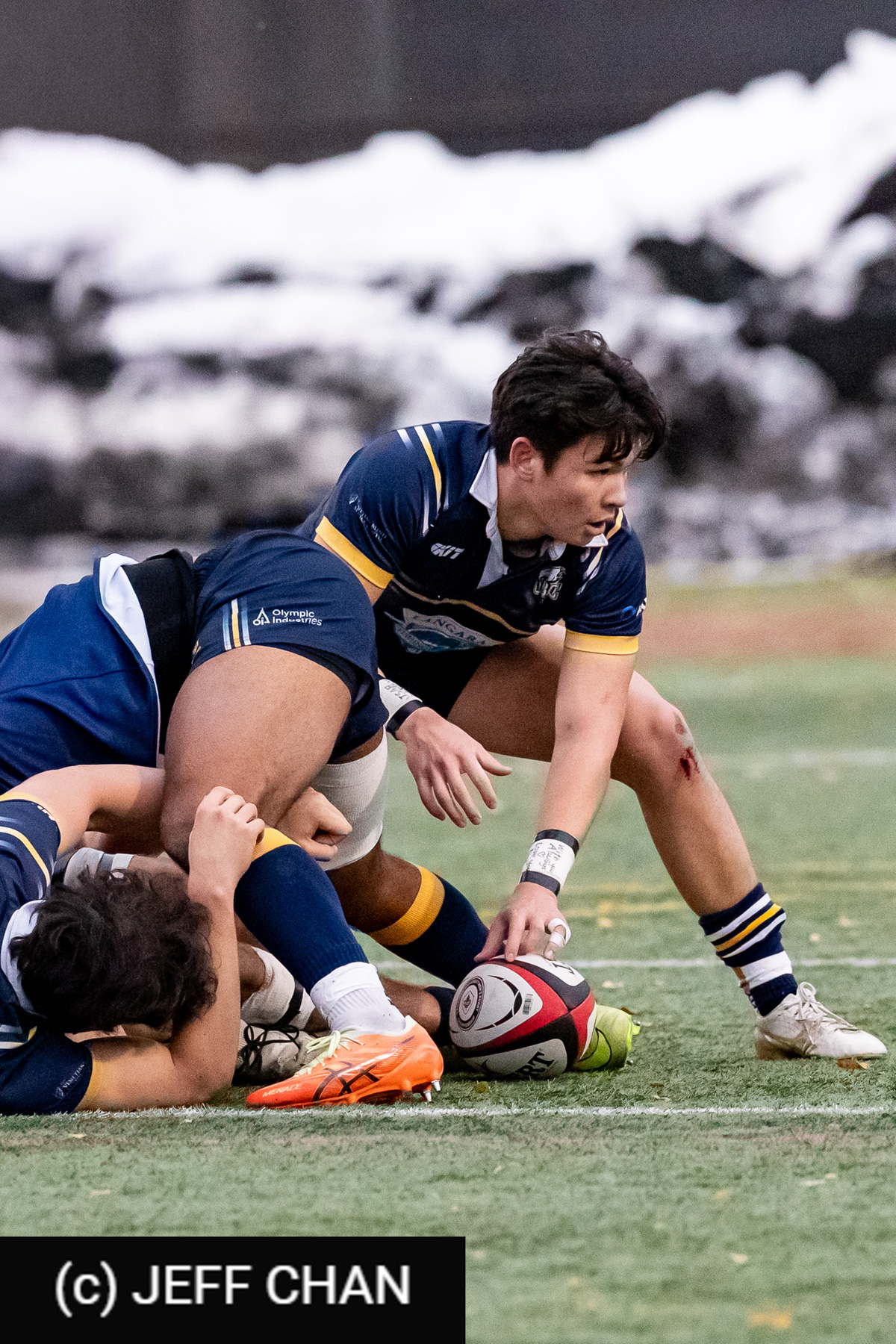  University of British Columbia - University of Victoria - Rugby - CANUMENS 2025 -University of British Columbia vs University of Victoria - Game#11 by Jeff Chan (#CANUMENS2561) Photo by: Jeff Chan | Siuxy Sports 2025-11-16