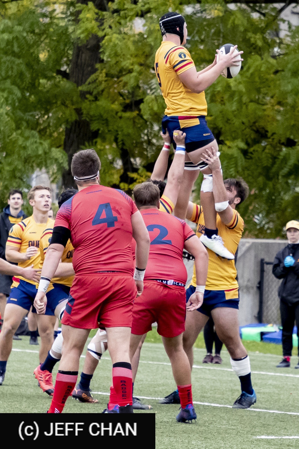 Queen's University - Brock University - Rugby - OUA 2022 Queen's vs Brock (#OUA22QUBR10) Photo by: Jeff Chan | Siuxy Sports 2022-10-08