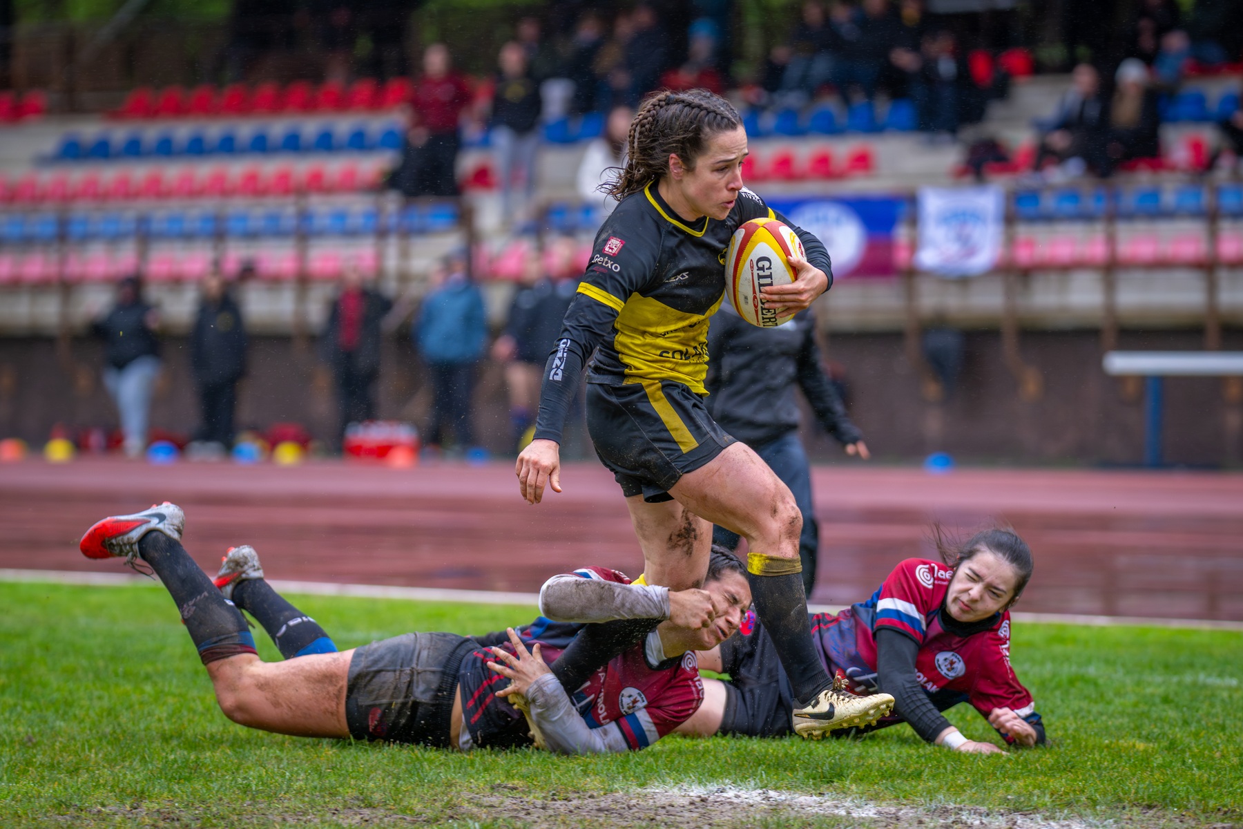  Eibar Rugby Taldea - Getxo Artea Rugby Taldea - Rugby - FER 2026 - Copa de la Reina - Eibar - Getxo Neskak (#FER26CREGN03) Photo by: Fredy Monfoto | Siuxy Sports 2026-03-28