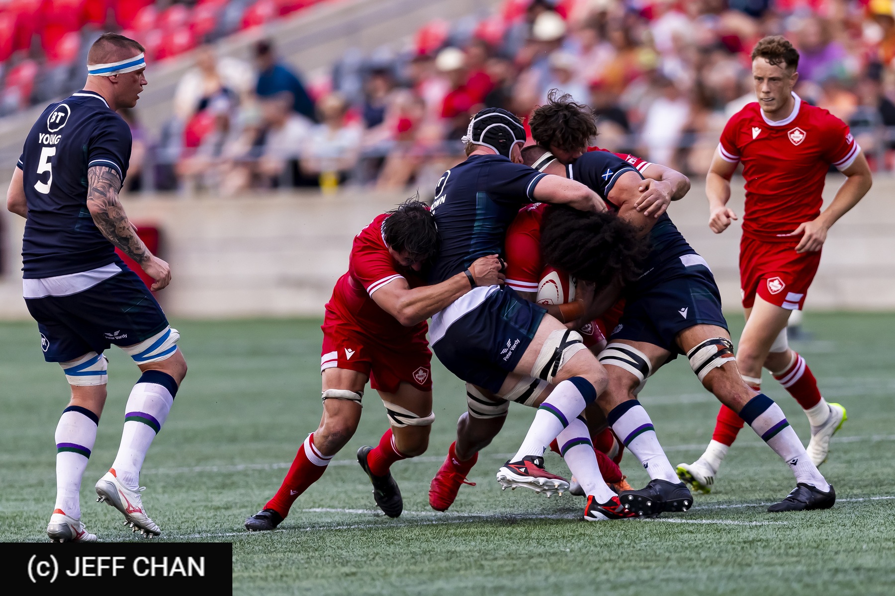  Canada Rugby XV M - Scotland national rugby union team - Rugby - Canada vs Scotland - 2024 TD Place - Post Game - by Jeff Chan (#CANSCO240709) Photo by: Jeff Chan | Siuxy Sports 2024-07-06